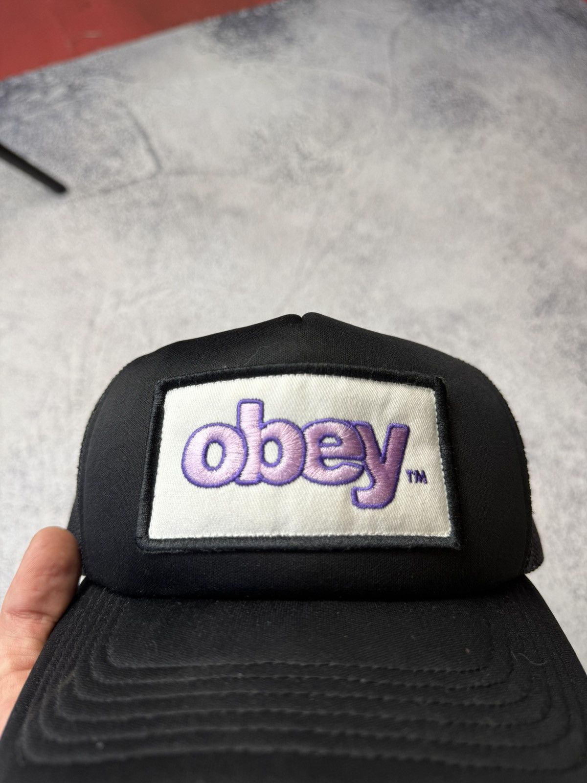Obey Vintage Obey Cap Hat Big logo Size ONE SIZE - 10 Thumbnail