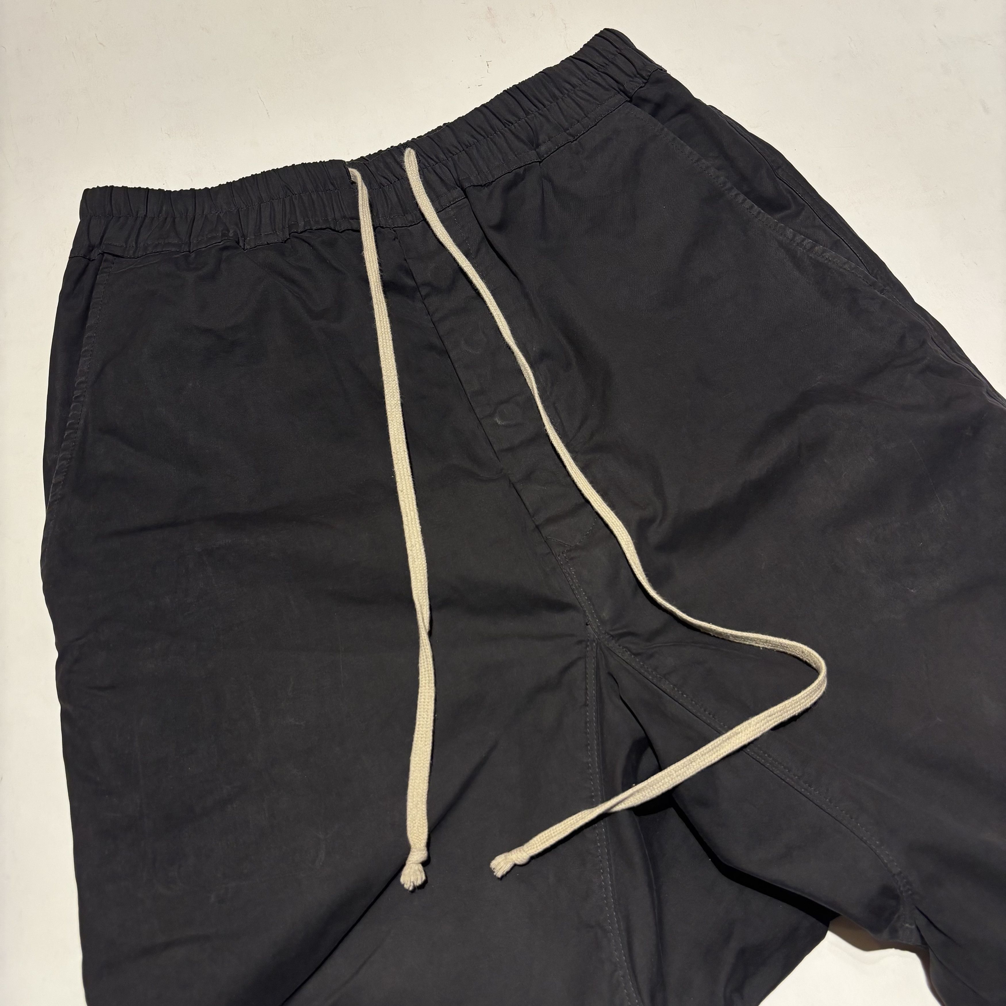 Rick Owens Drkshdw Rick Owens Drkshdw Cropped Dropcrotch Pants FW17 Glitter Size US 30 / EU 46 - 6 Thumbnail