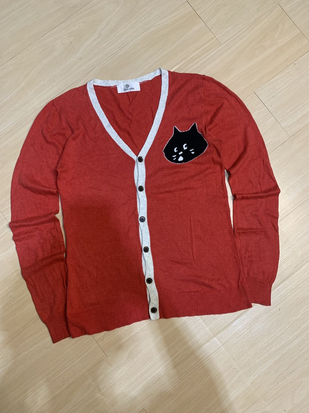 Ne-Net Vintage Issey Miyake Ne-net Cardigan Iconic Logo Size US M / EU 48-50 / 2 - 4 Thumbnail