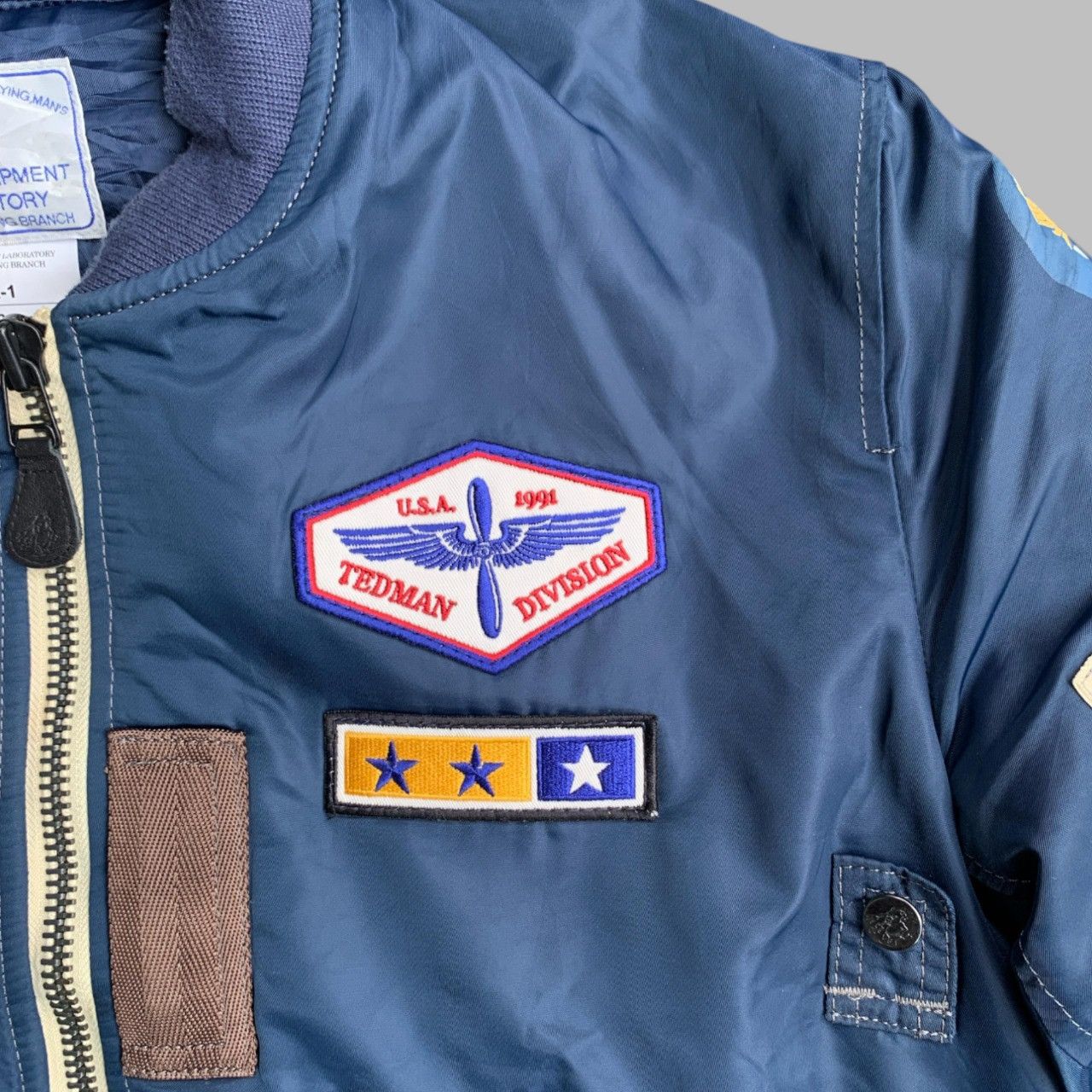 Tedman RARE‼️ TEDMAN MEN'S CUSTOM MA1 BOMBER Aero Equipment Size US M / EU 48-50 / 2 - 6 Thumbnail