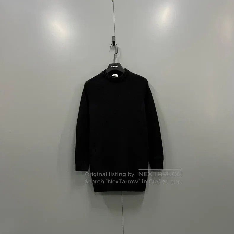 Saint Laurent Paris Saint Laurent Paris Black crew neck knitted sweater Size US S / EU 44-46 / 1 - 1 Thumbnail
