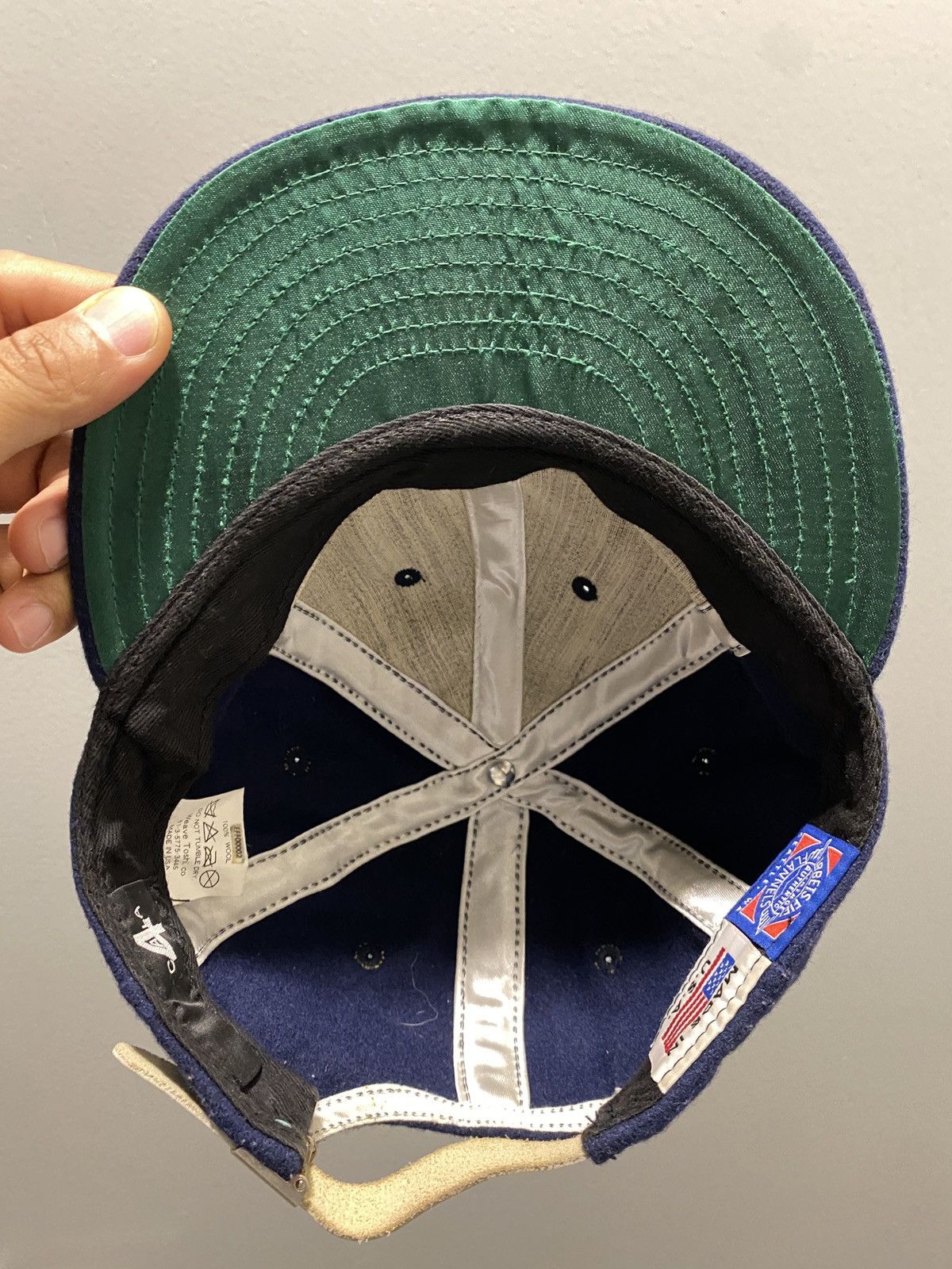 Ebbets Field Flannels Ebbets Field x C4LA 6 Panel Wool Hat Size ONE SIZE - 2 Thumbnail