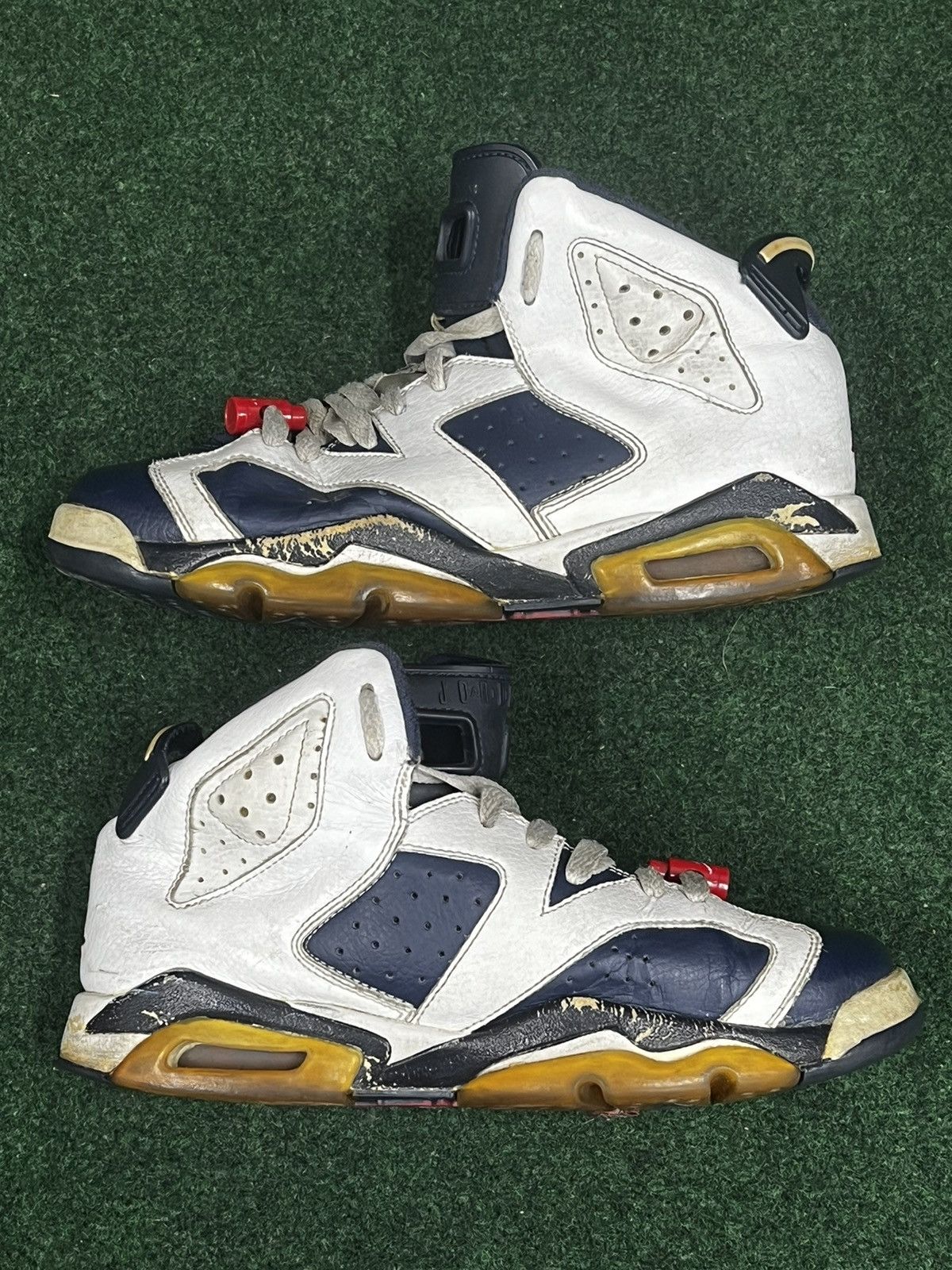 Jordan Brand 2012 Air Jordan 6 Retro Olympic GS Size US 6 / EU 39 - 3 Thumbnail
