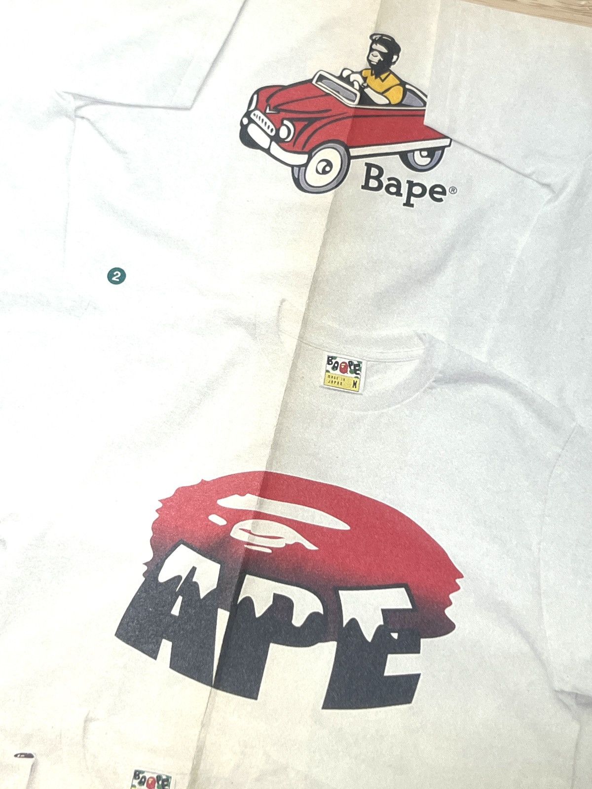 Bape BAPE Poster T-shirt 2012 Logo Car Hop A Bathing Ape Size ONE SIZE - 6 Thumbnail