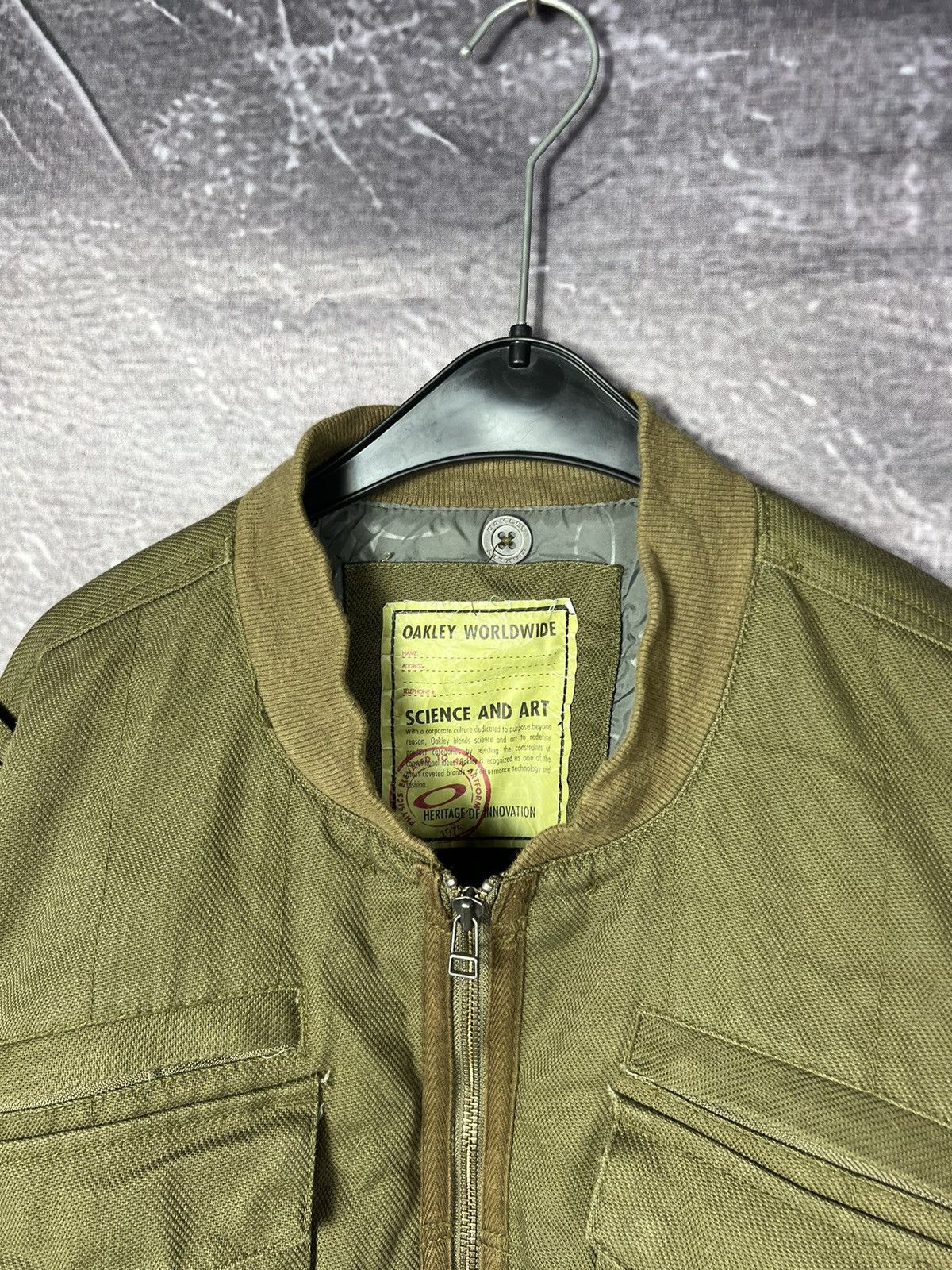 Brain Dead × Oakley Oakley Vintage Utility Bomber Heavy Jacket Y2K Gorpcore Style Size US L / EU 52-54 / 3 - 5 Thumbnail