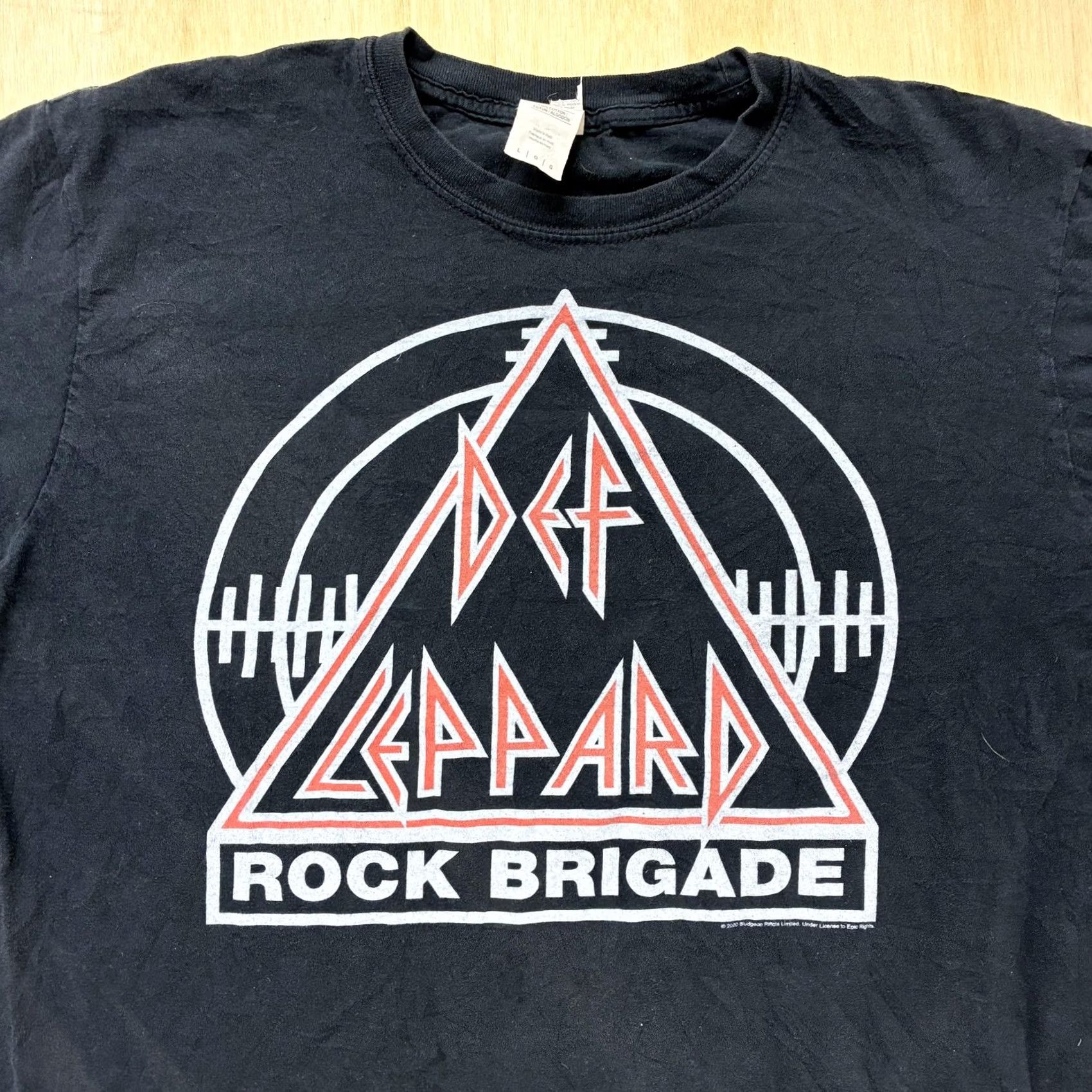 Gildan Gildan Def Leppard Shirt Mens L Black Rock Brigade Graphic Tee T-Shirt Size US L / EU 52-54 / 3 - 2 Thumbnail