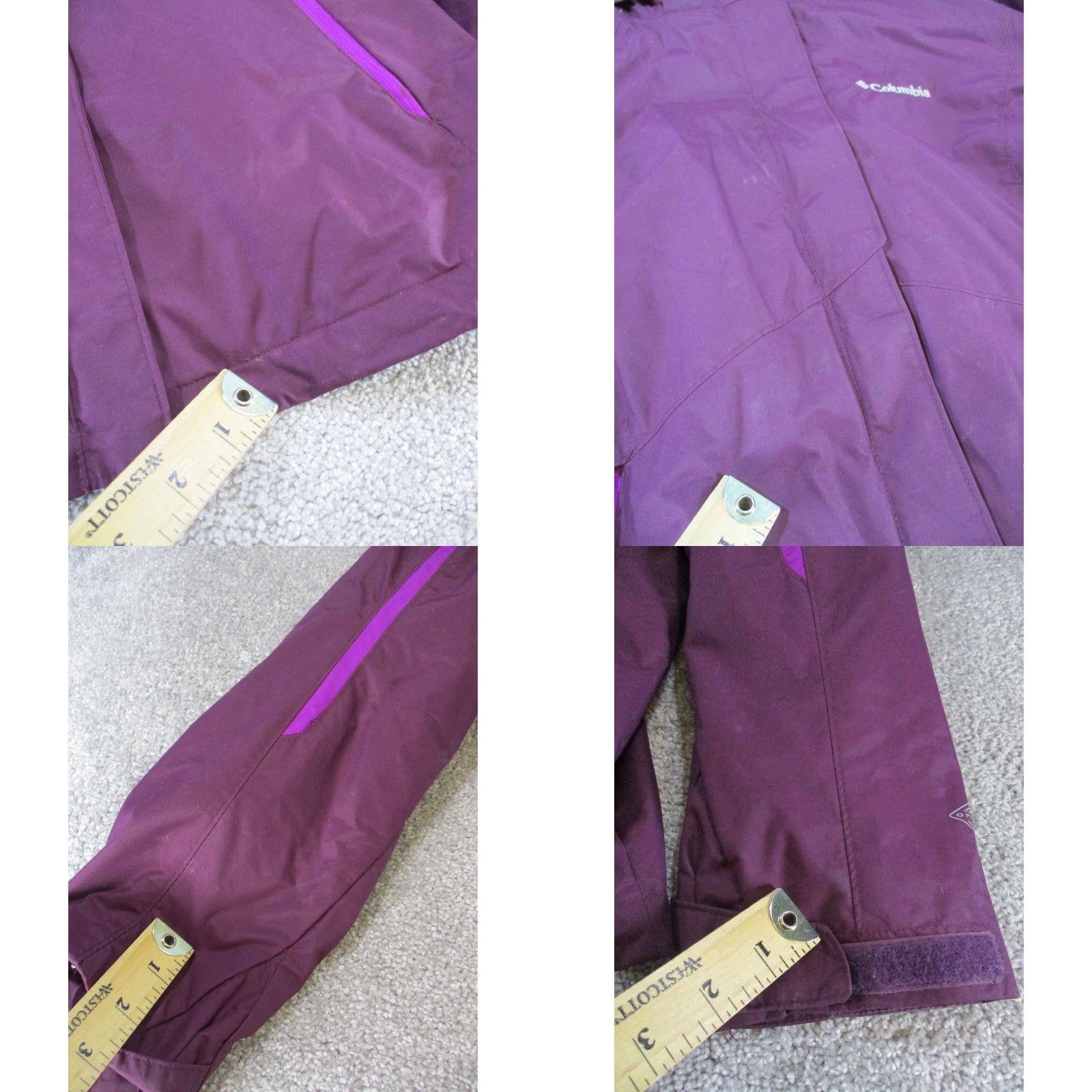 Vintage Columbia Bugaboo Jacket Womens Small Purple Interchange Insulated Omni-Tech Jacket Womens Small Purple Columbia Bugaboo Insulated Jacket Size S / US 4 / IT 40 - 8 Thumbnail