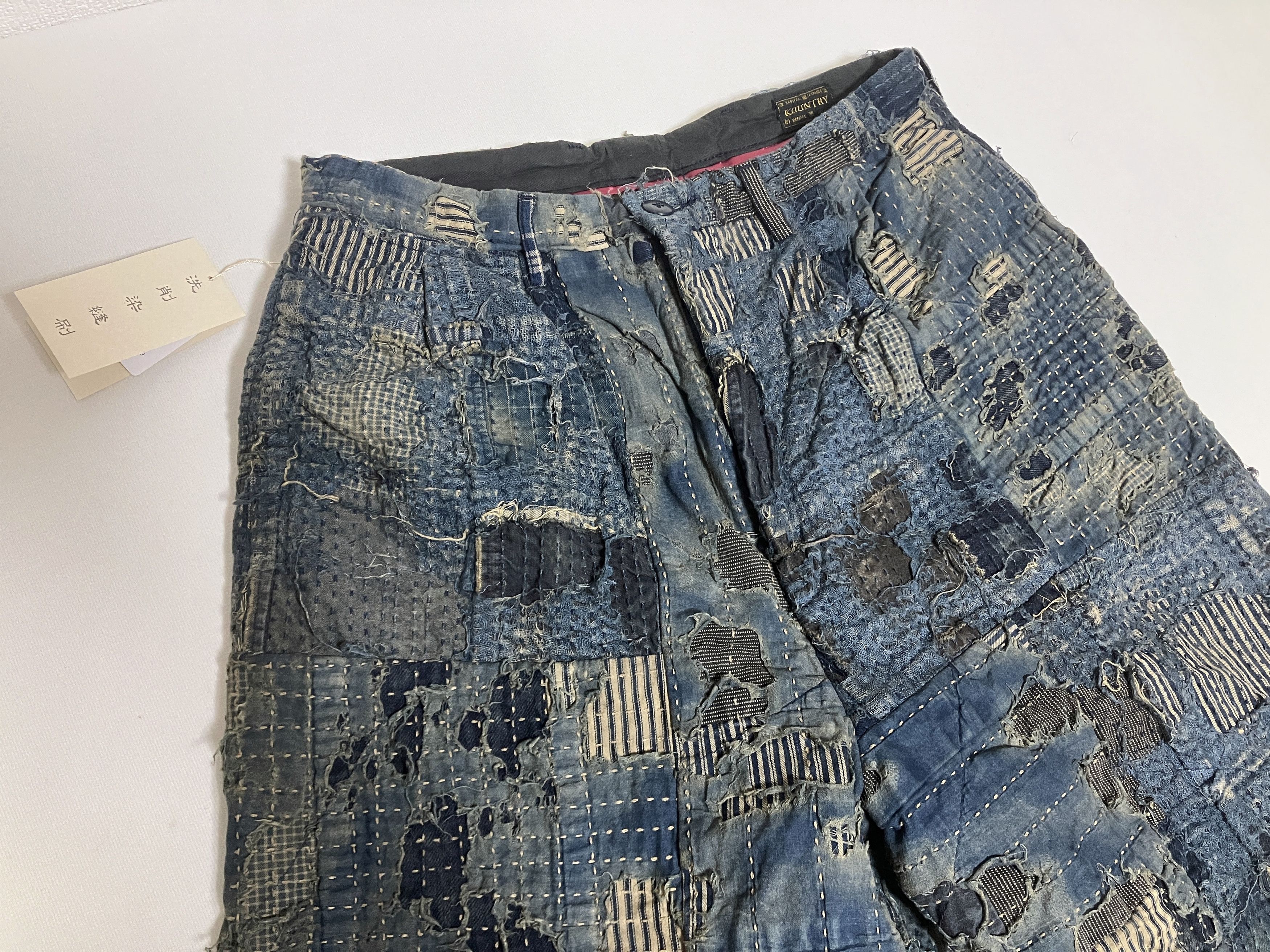 Kapital Kapital BORO ivy short Pants shorts indigo size 3 new Size US 33 - 3 Thumbnail