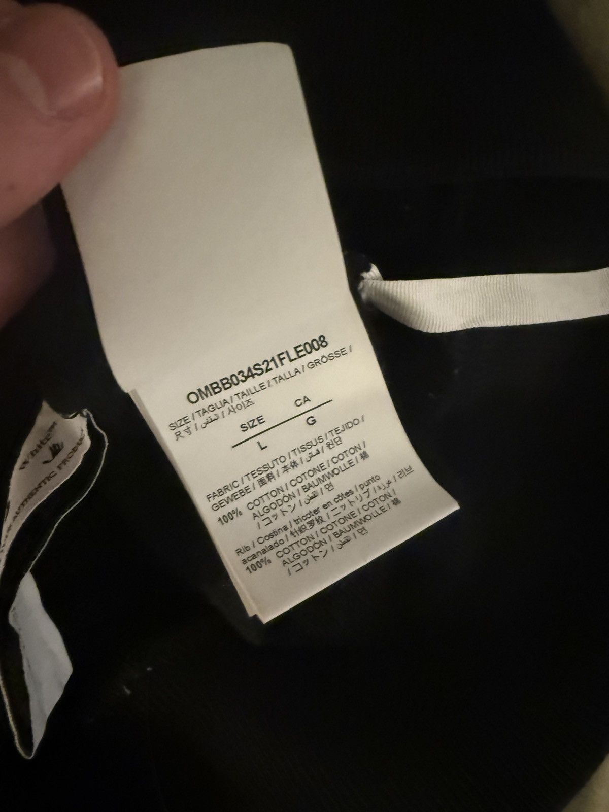 Off-White Black off white hoodie Large Size US L / EU 52-54 / 3 - 5 Thumbnail