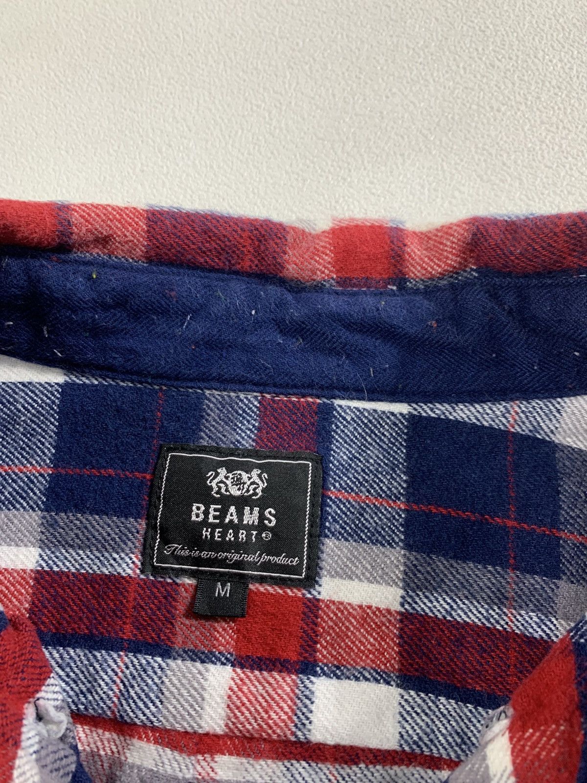Beams Plus Beams heart flanel shirt Size US M / EU 48-50 / 2 - 5 Thumbnail
