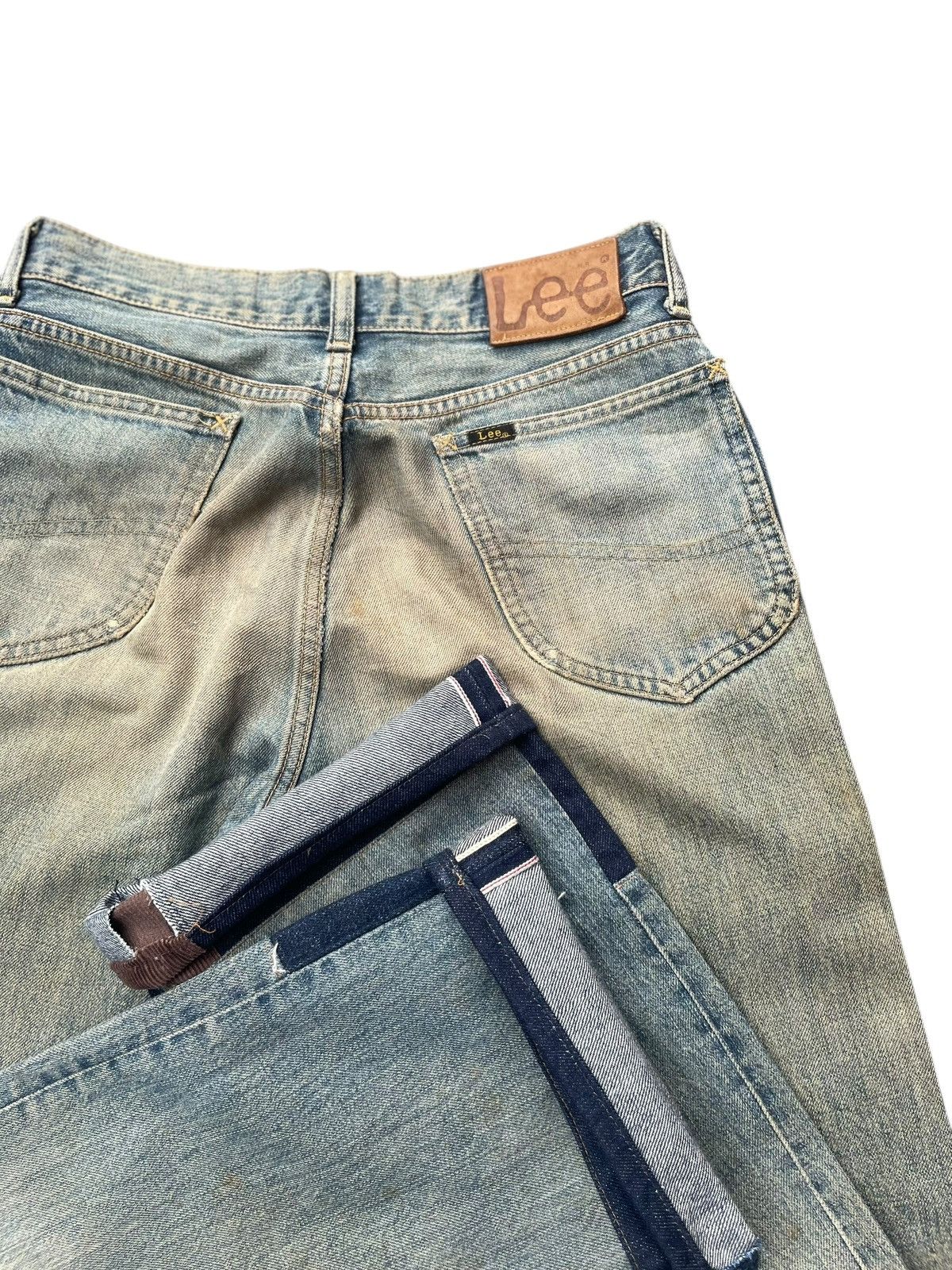 Lee Vintage Lee Riders Selvedge Distresed Denim Size US 29 - 10 Thumbnail