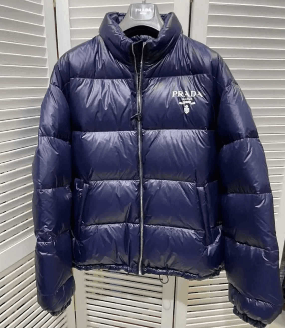 image of Prada Puffer Blue 2024, Men's (Size XL)