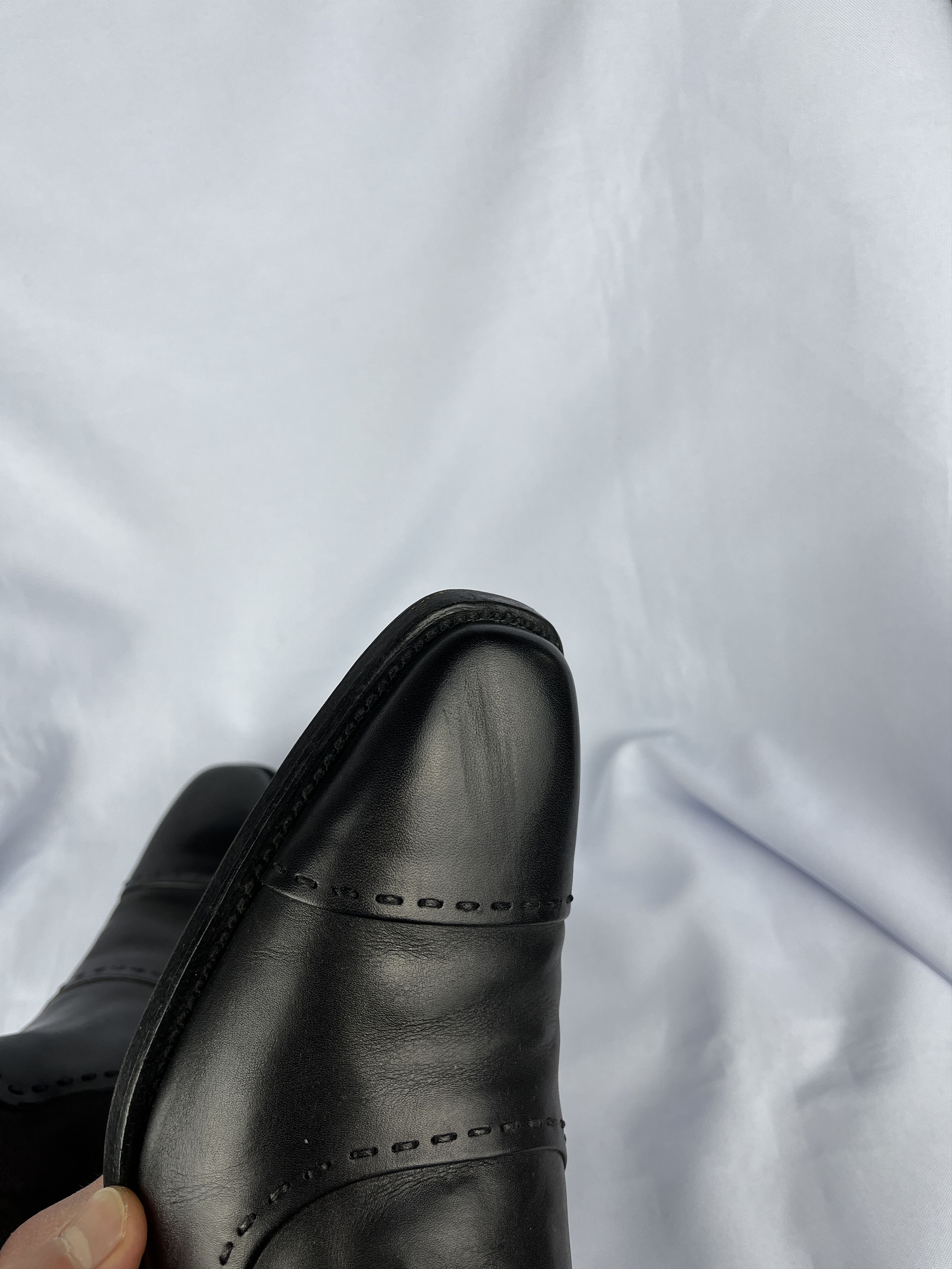 Leather Cordwainer Leather Zip Belt Boots Size US 7 / EU 40 - 4 Thumbnail