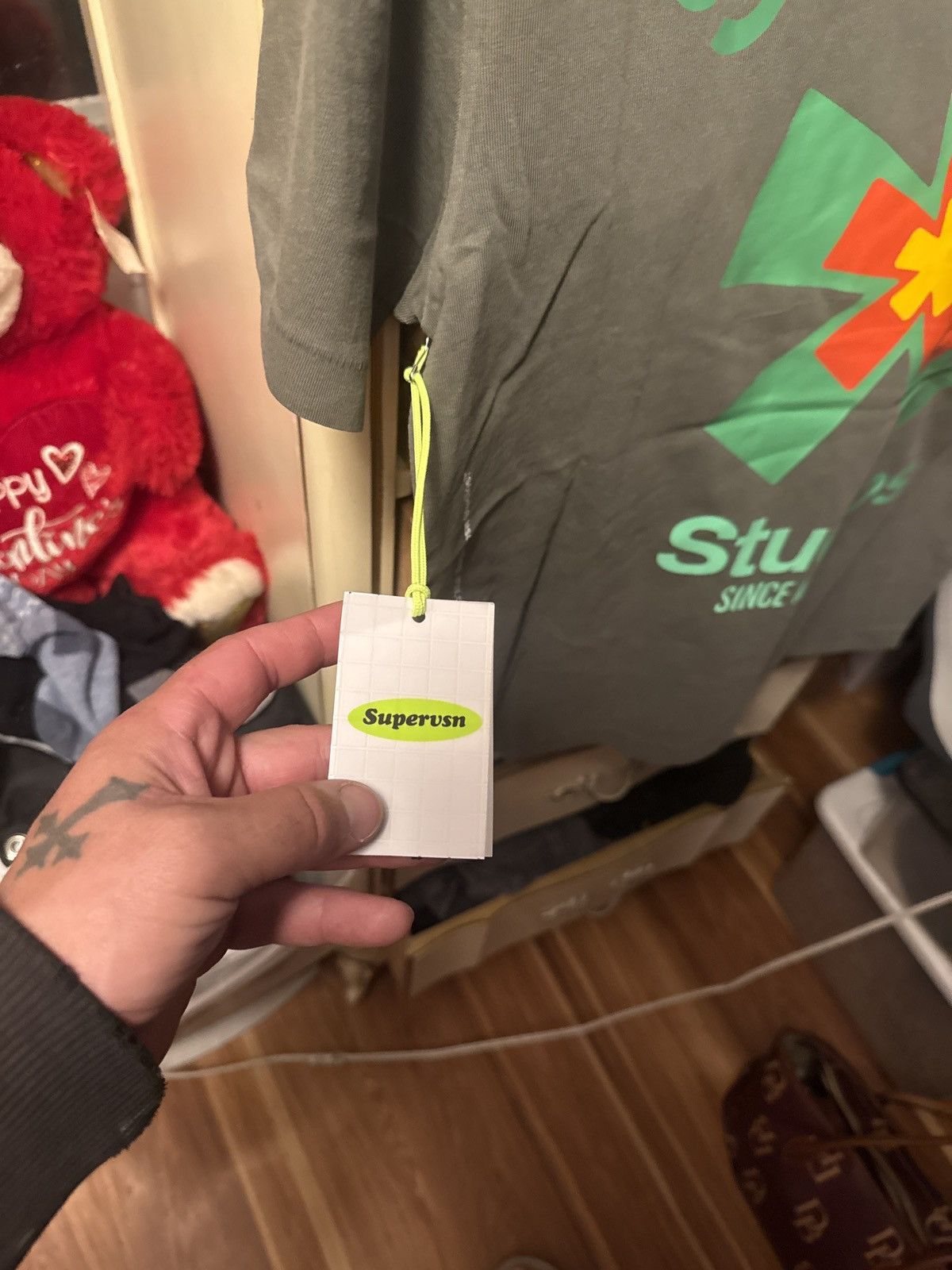 Supervsn Supervsn Starburst Tee Size US M / EU 48-50 / 2 - 1 Thumbnail