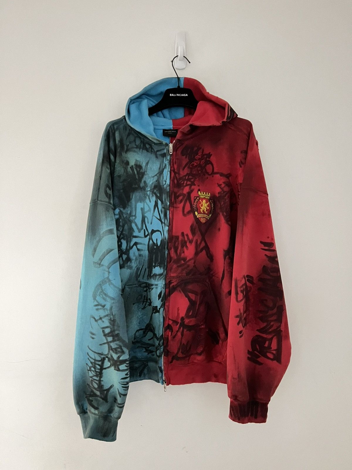 Balenciaga Balenciaga Skater Split Hoodie 1/1 | Grailed