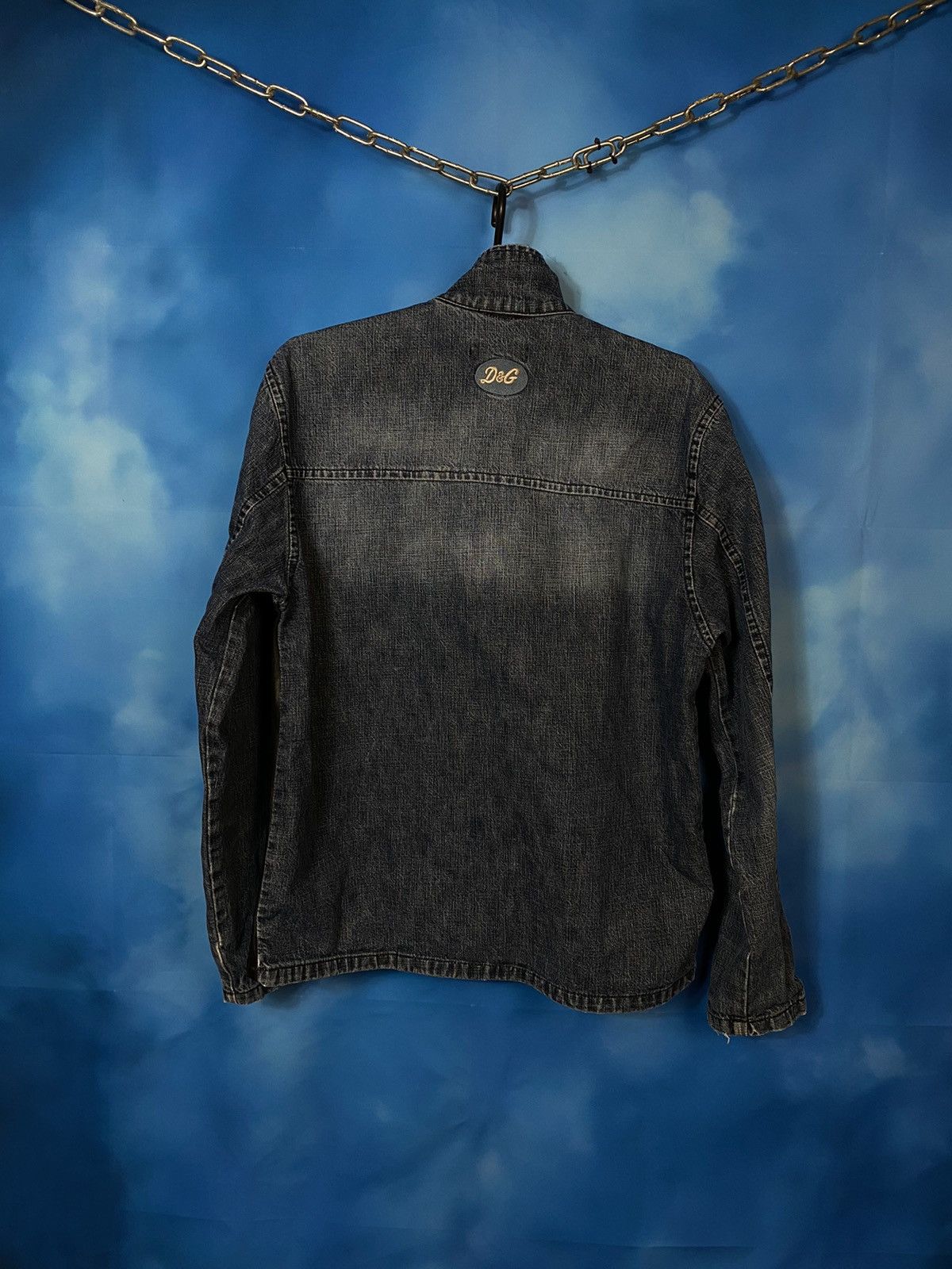 Dolce & Gabbana RARE❗️Dolce Gabbana denim\leather jacket Size US M / EU 48-50 / 2 - 7 Thumbnail