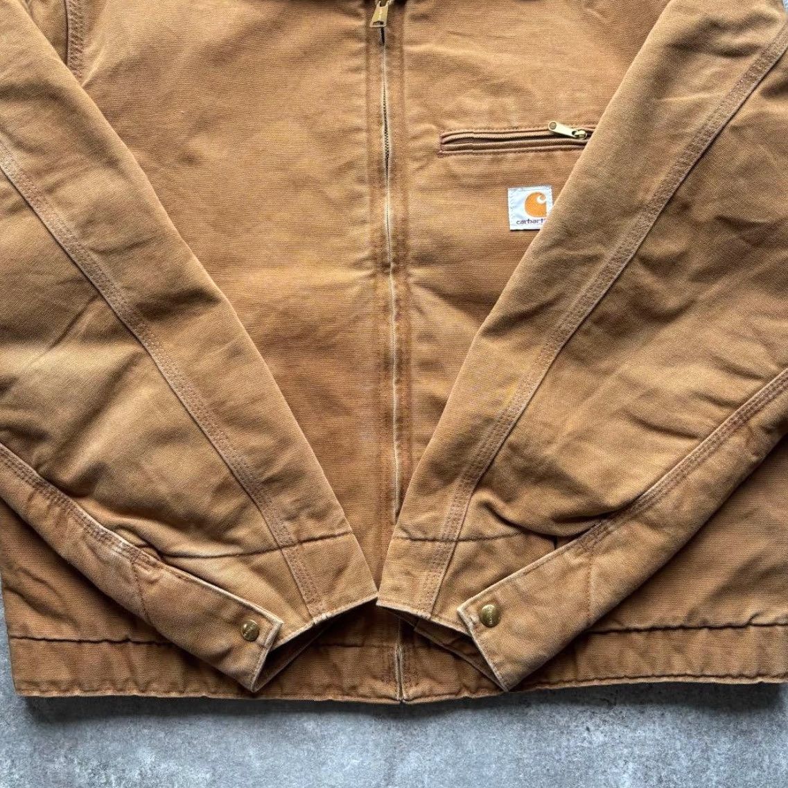 Carhartt VINTAGE Carhartt Detroit Jacket J001 BRN Size XL Made in USA Size US XL / EU 56 / 4 - 5 Thumbnail