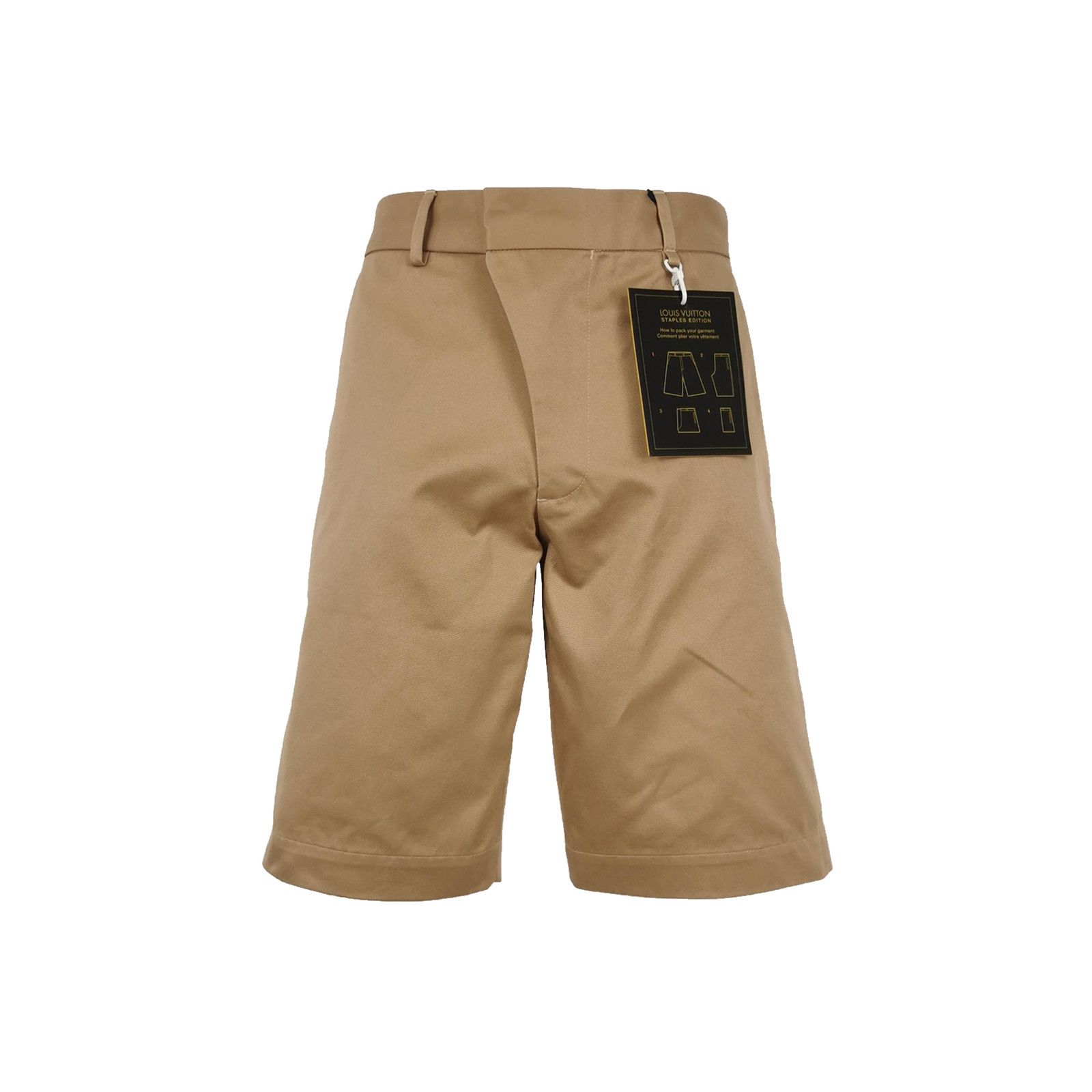 Louis Vuitton Louis Vuitton Staples Edition Beige Shorts Size 30 Size US 30 / EU 46 - 1 Thumbnail