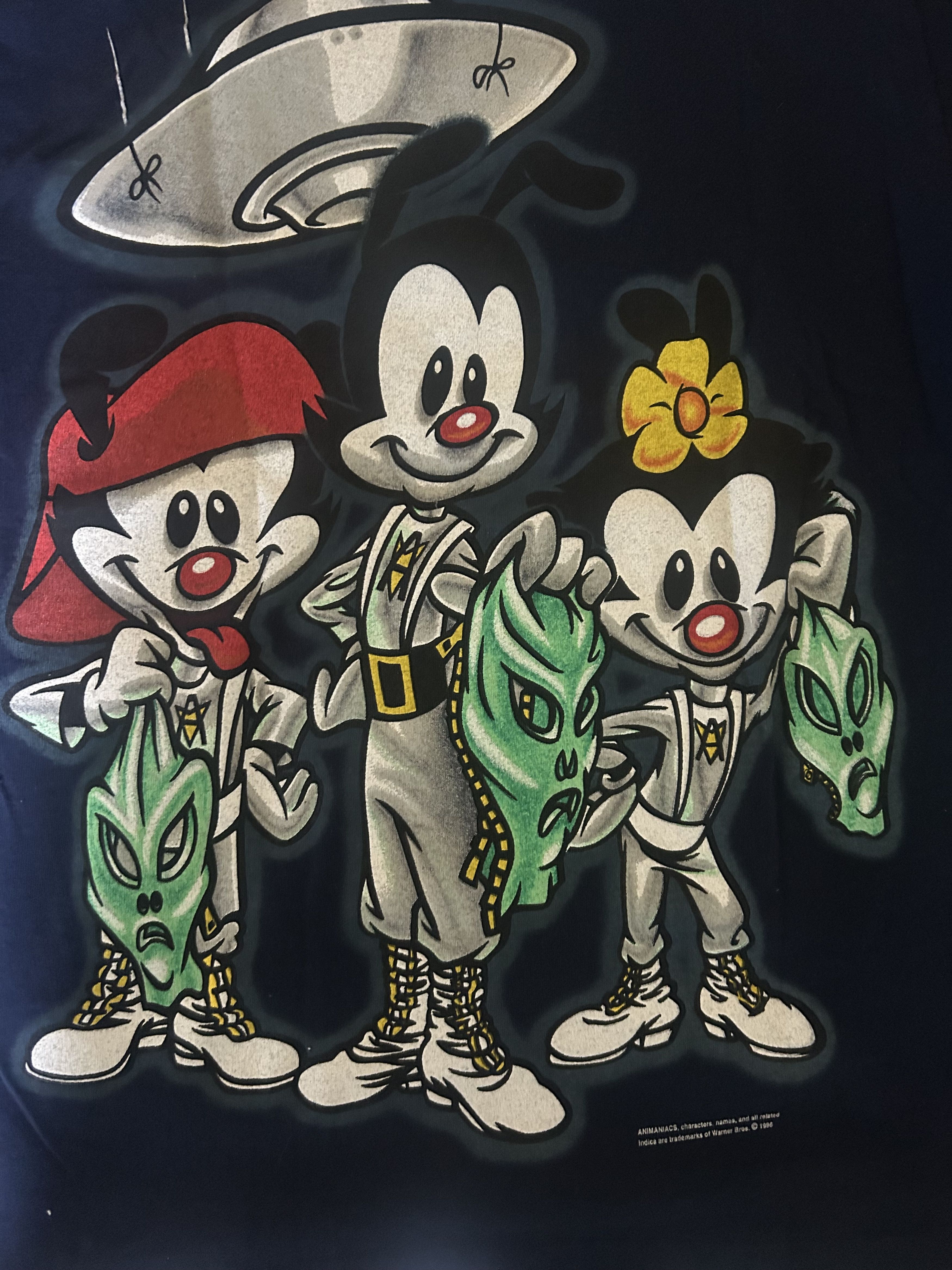 Vintage Vintage 90s Warner Bros x Cartoon Network t shirt Size US M / EU 48-50 / 2 - 7 Thumbnail