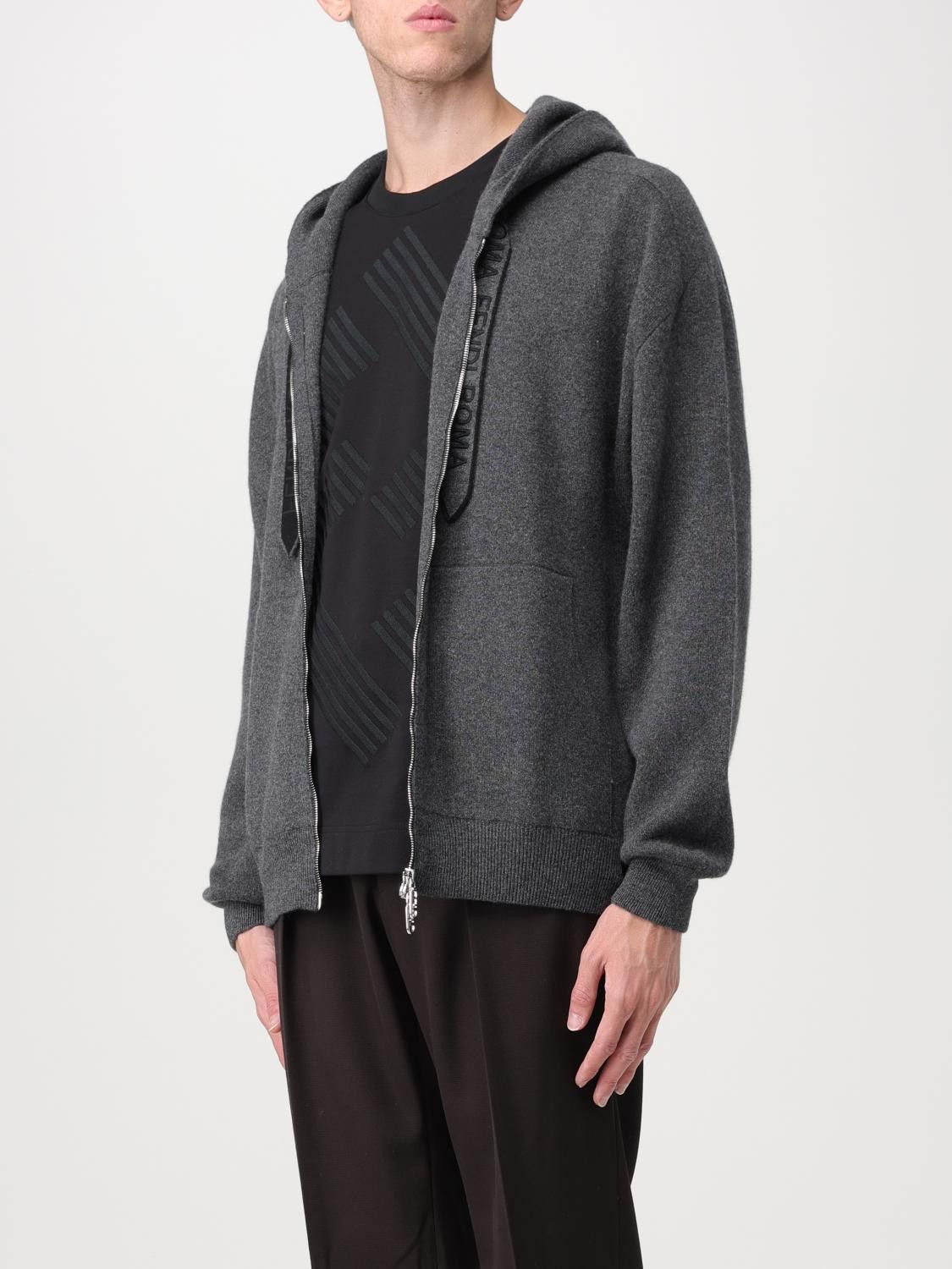 Fendi o1s1wg110226 Cardigan in Dark Gray Size US S / EU 44-46 / 1 - 4 Thumbnail