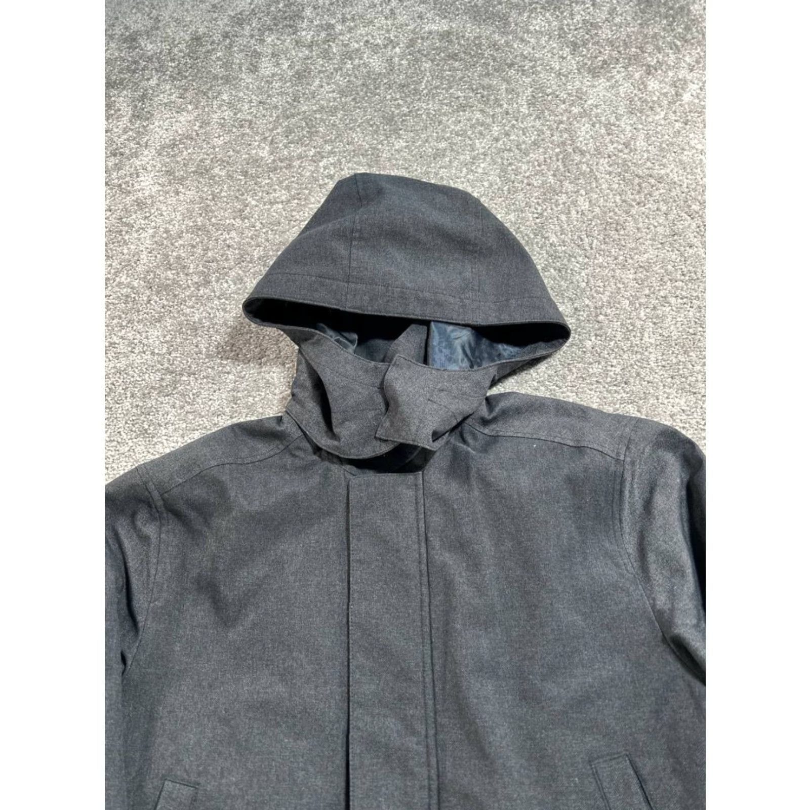 Banana Republic Banana Republic Jacket Womens Medium Gray Full Zip Parka Size M / US 6-8 / IT 42-44 - 2 Thumbnail