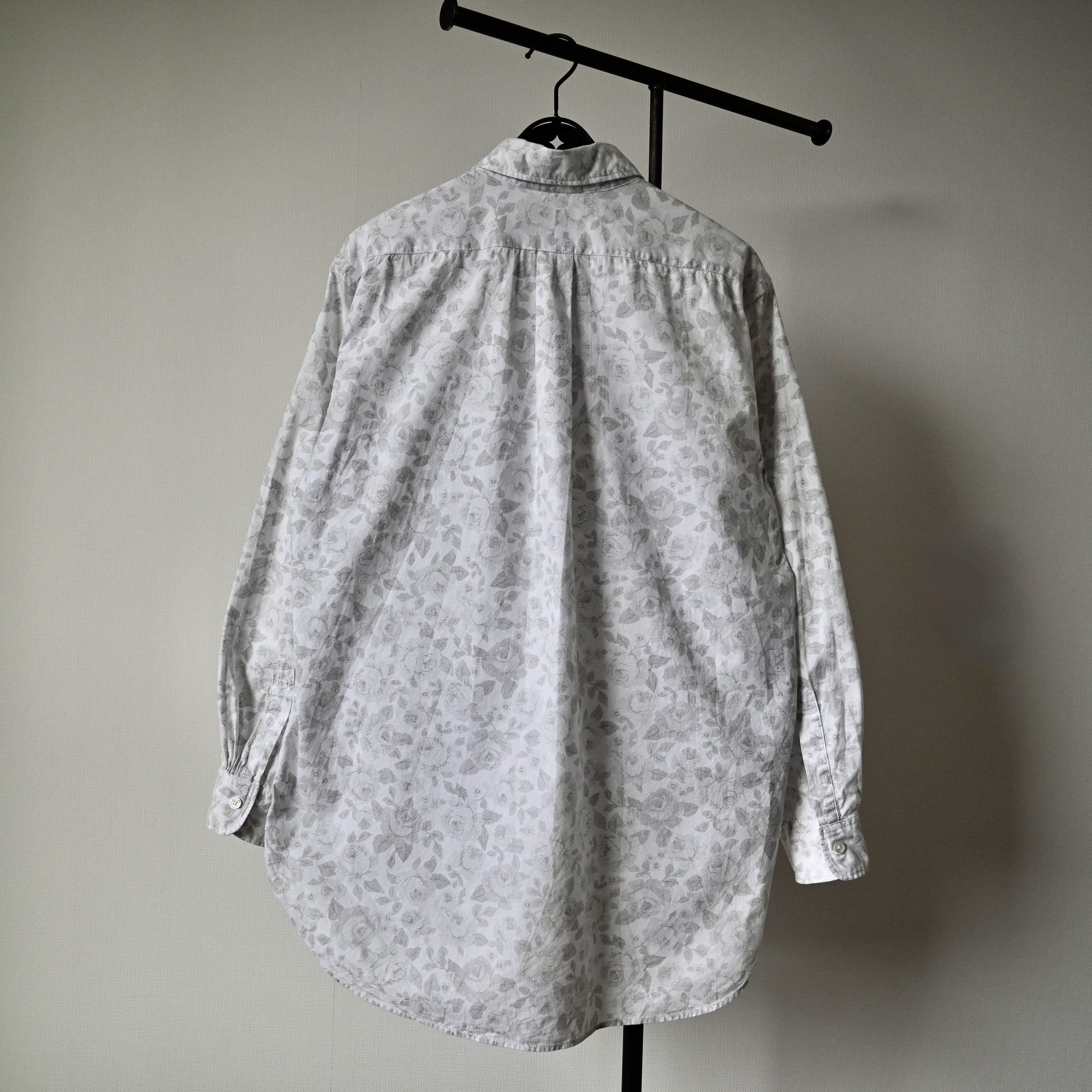 Engineered Garments Engineered Garments rose print cotton 19th century BD shirt Size US M / EU 48-50 / 2 - 3 Thumbnail