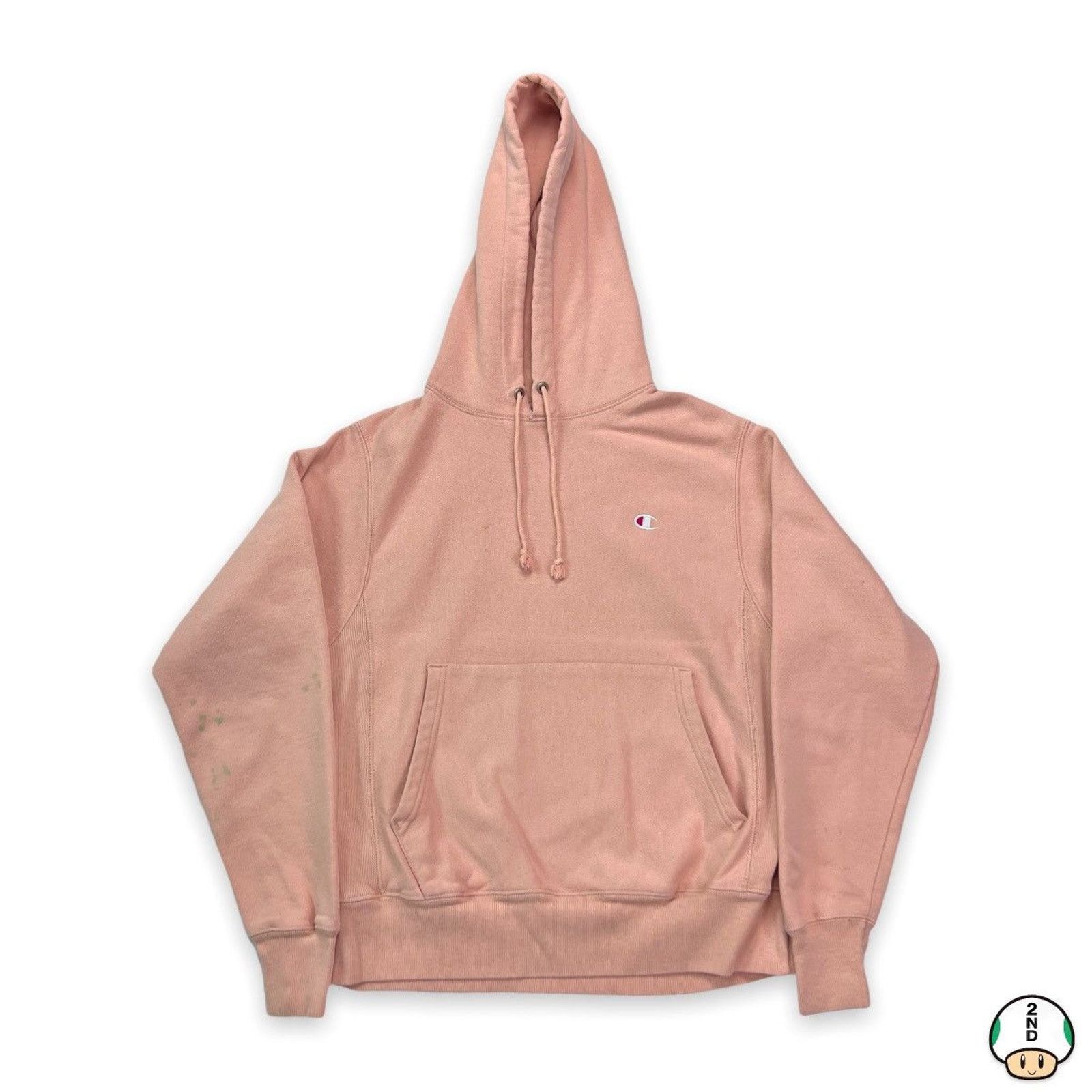 Champion × Vintage Champion Hoodie Reverse Weave Pullover Hood Sweatshirt Size S / US 4 / IT 40 - 1 Thumbnail