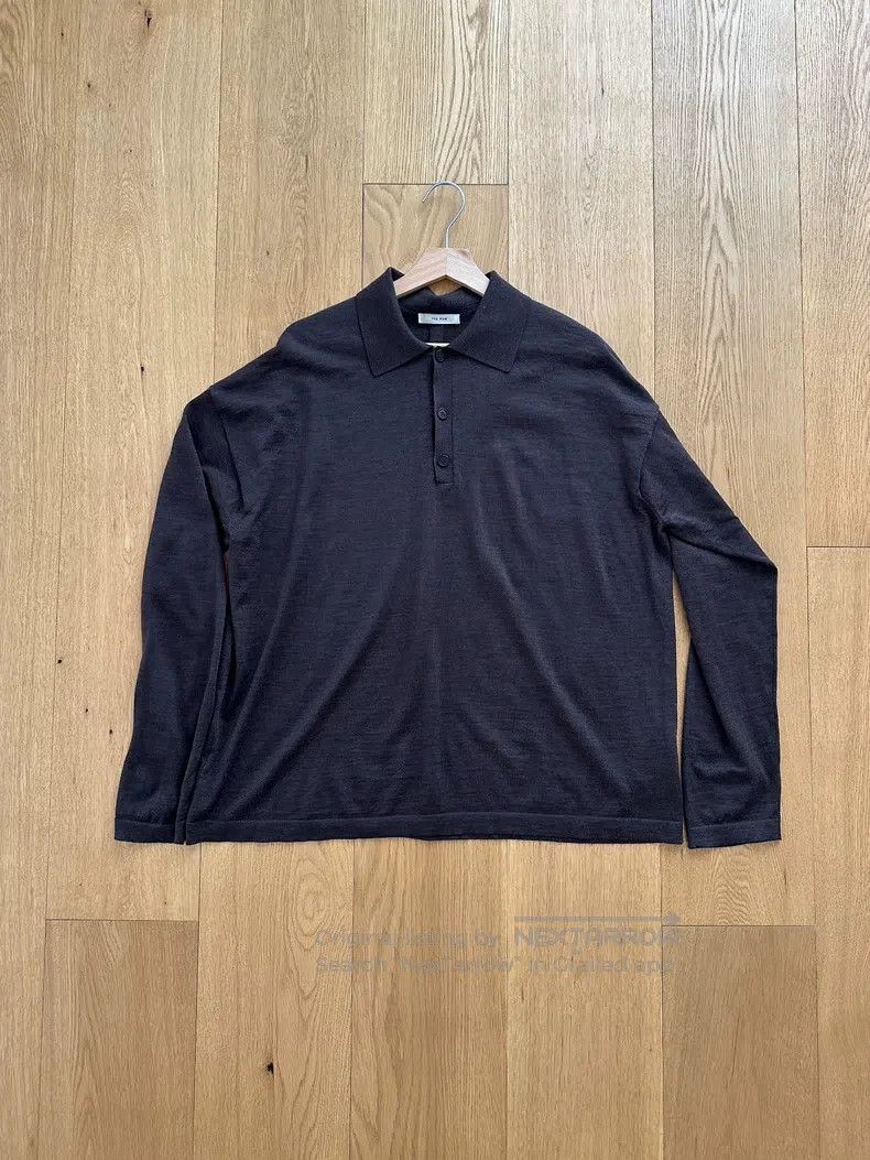 The Row The Row Brown Wool Polo Long Sleeve Size US M / EU 48-50 / 2 - 1 Thumbnail