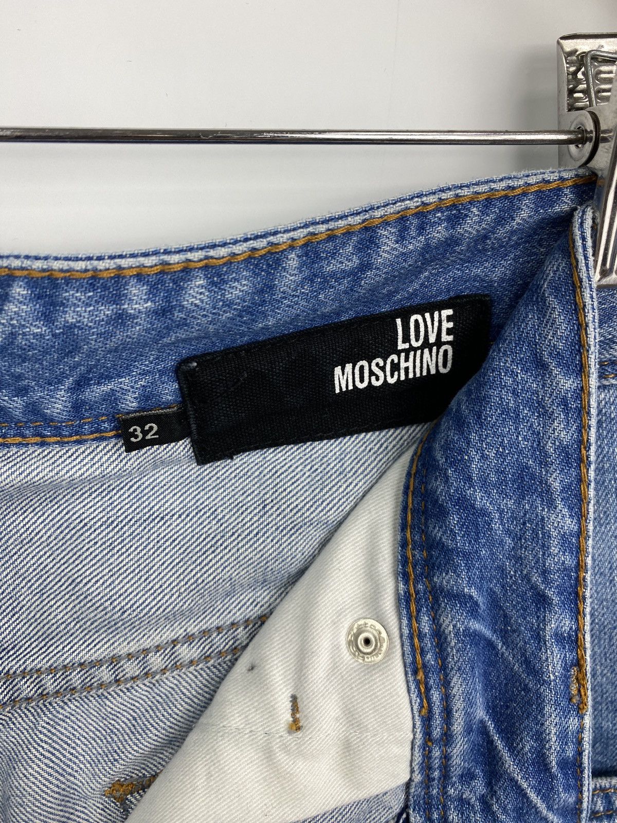 Moschino 🇮🇹 Y2K Love Moschino Jeans Rare Retro Hype Size US 32 / EU 48 - 9 Thumbnail