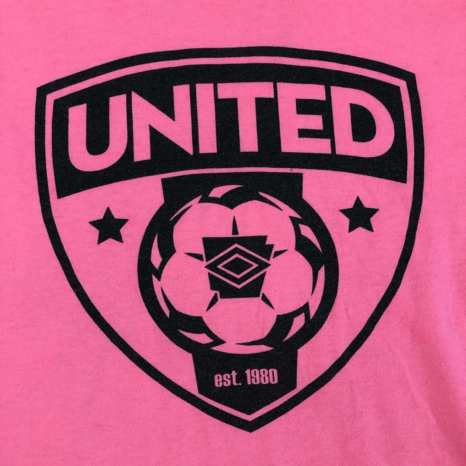 Other Hot Pink ‘United’ Soccer Graphic Tee Size US M / EU 48-50 / 2 - 3 Thumbnail