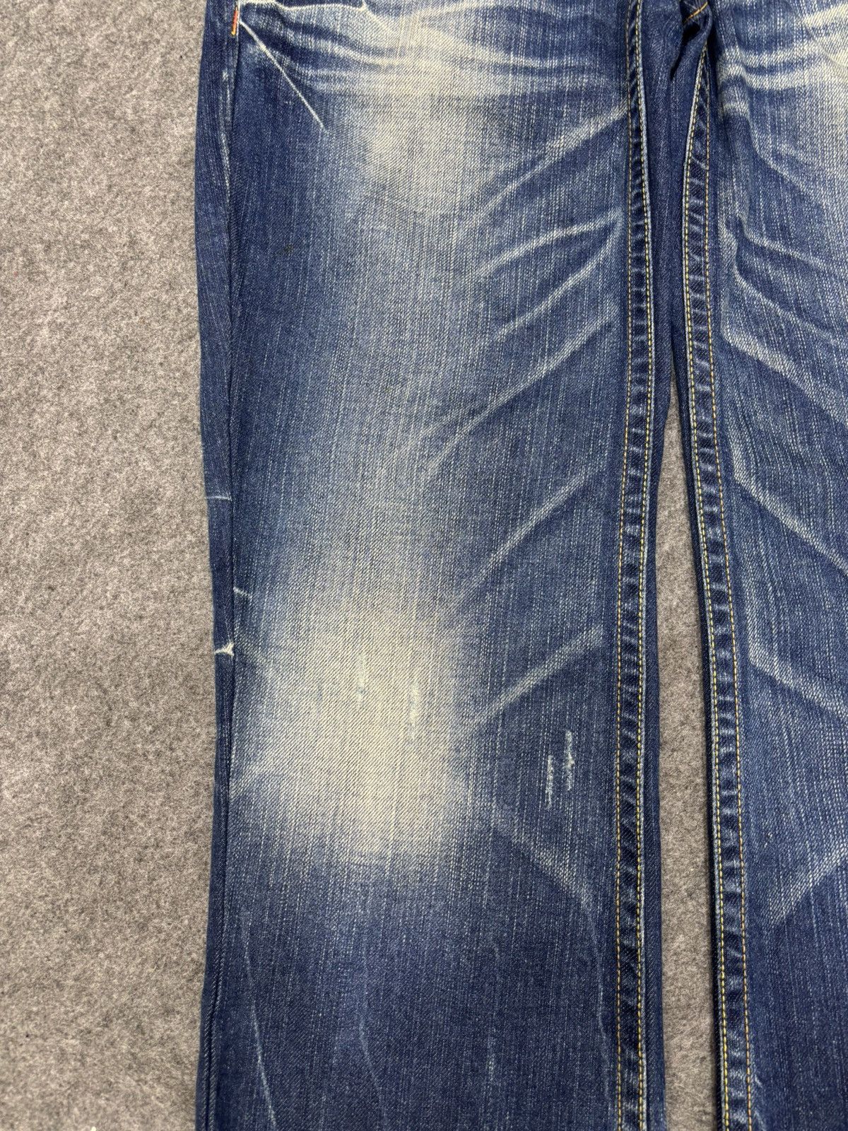 Japanese Brand 💥Sick Design💥Rare The Red Pepper Indian Low Rise Denim F638 Size US 32 / EU 48 - 6 Thumbnail