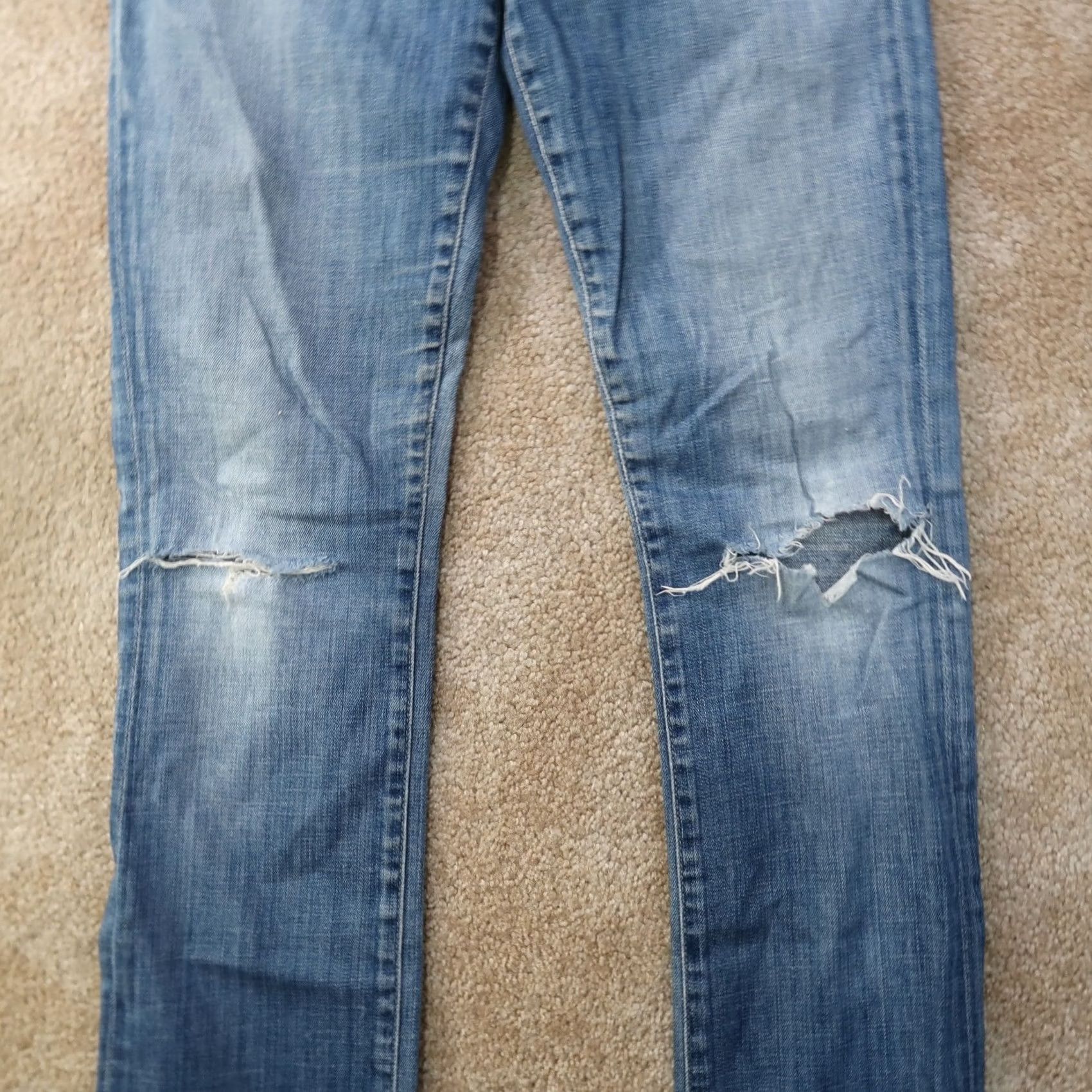 Citizens Of Humanity VINTAGE Citizens of Humanity Ava Low Straight Jeans Women 29 Blue Denim Size 29" - 2 Thumbnail