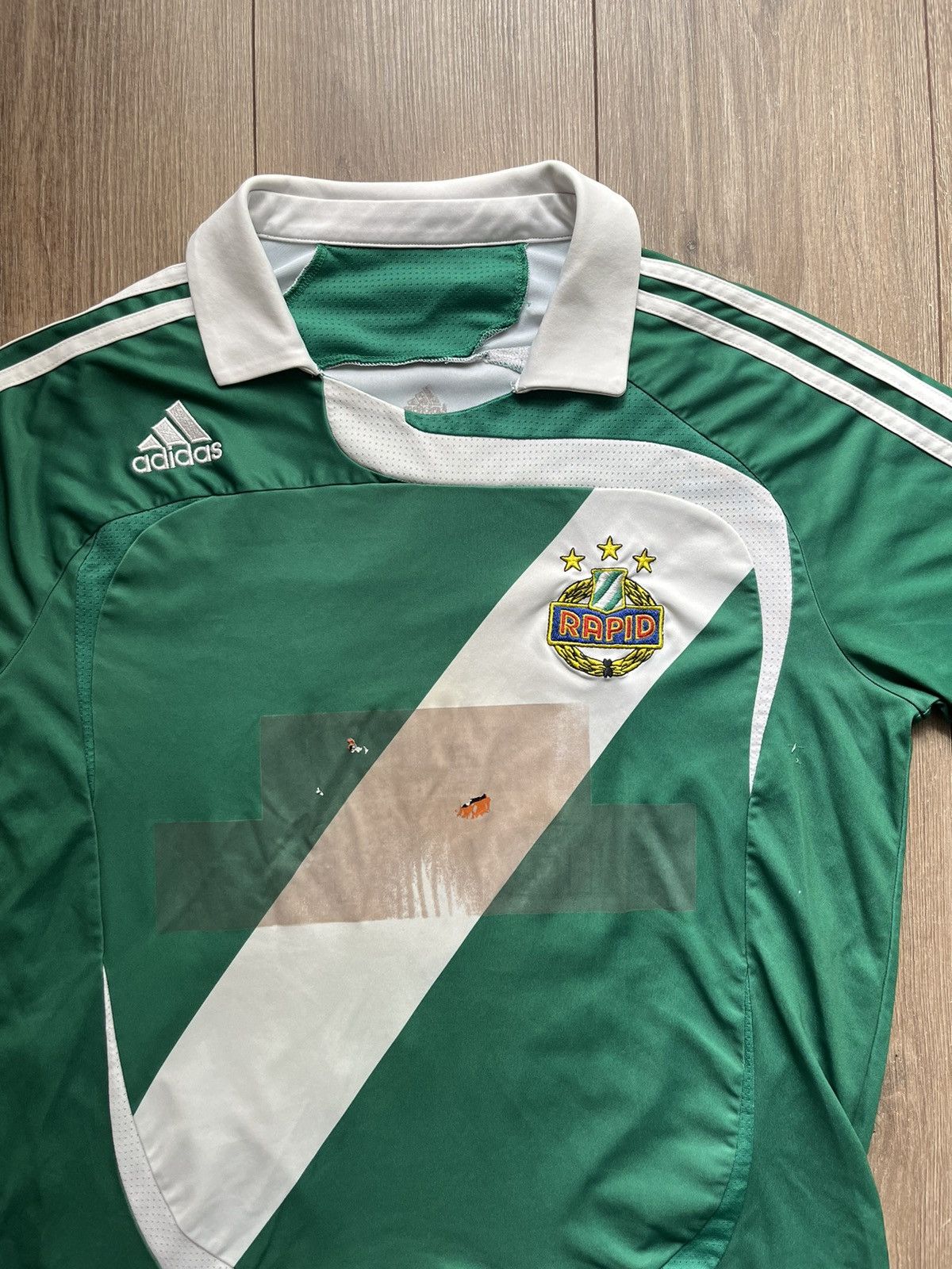 Adidas × Vintage Adidas 2007-08 Rapid Vienna adidas Home Size US M / EU 48-50 / 2 - 2 Thumbnail
