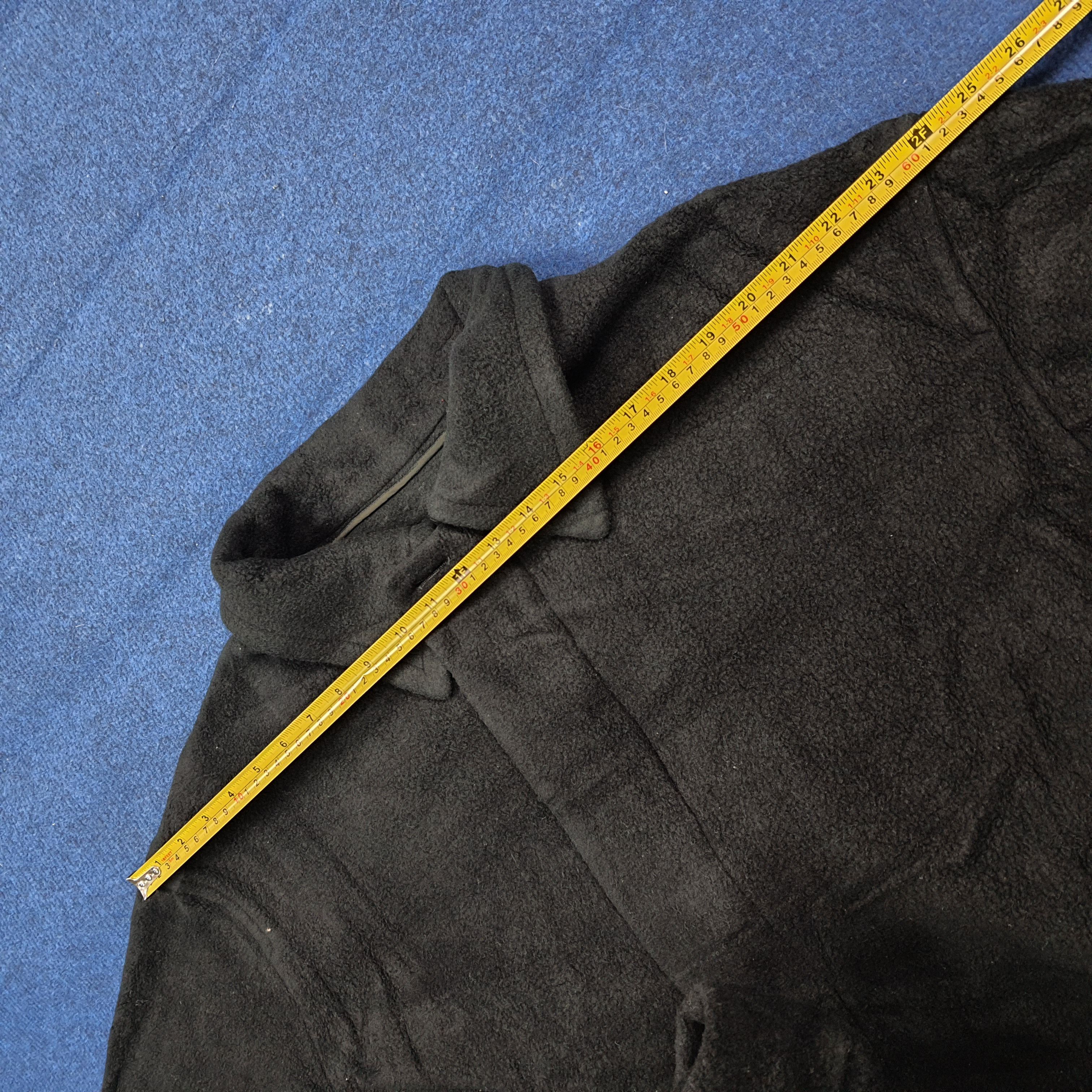 Y's Vintage Y's Yohji Yamamoto Fleece Jacket Overcoat C284N1 Size US XXL / EU 58 / 5 - 10 Thumbnail