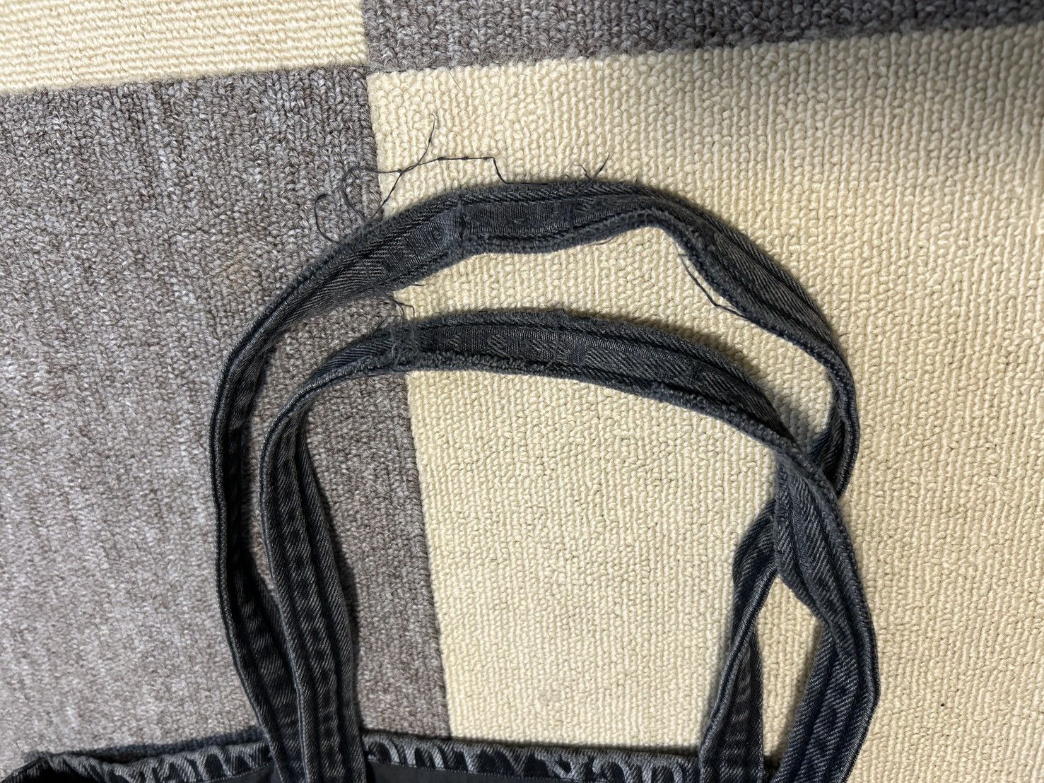 Supreme Supreme SS13 Fuck Tote Denim Bag Black Size ONE SIZE - 6 Thumbnail