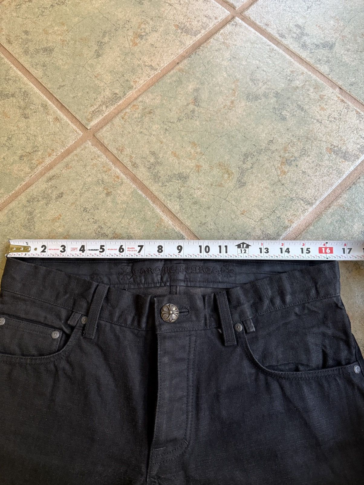 Chrome Hearts Chrome Hearts Selvedge Denim Jeans Size US 32 / EU 48 - 13 Thumbnail