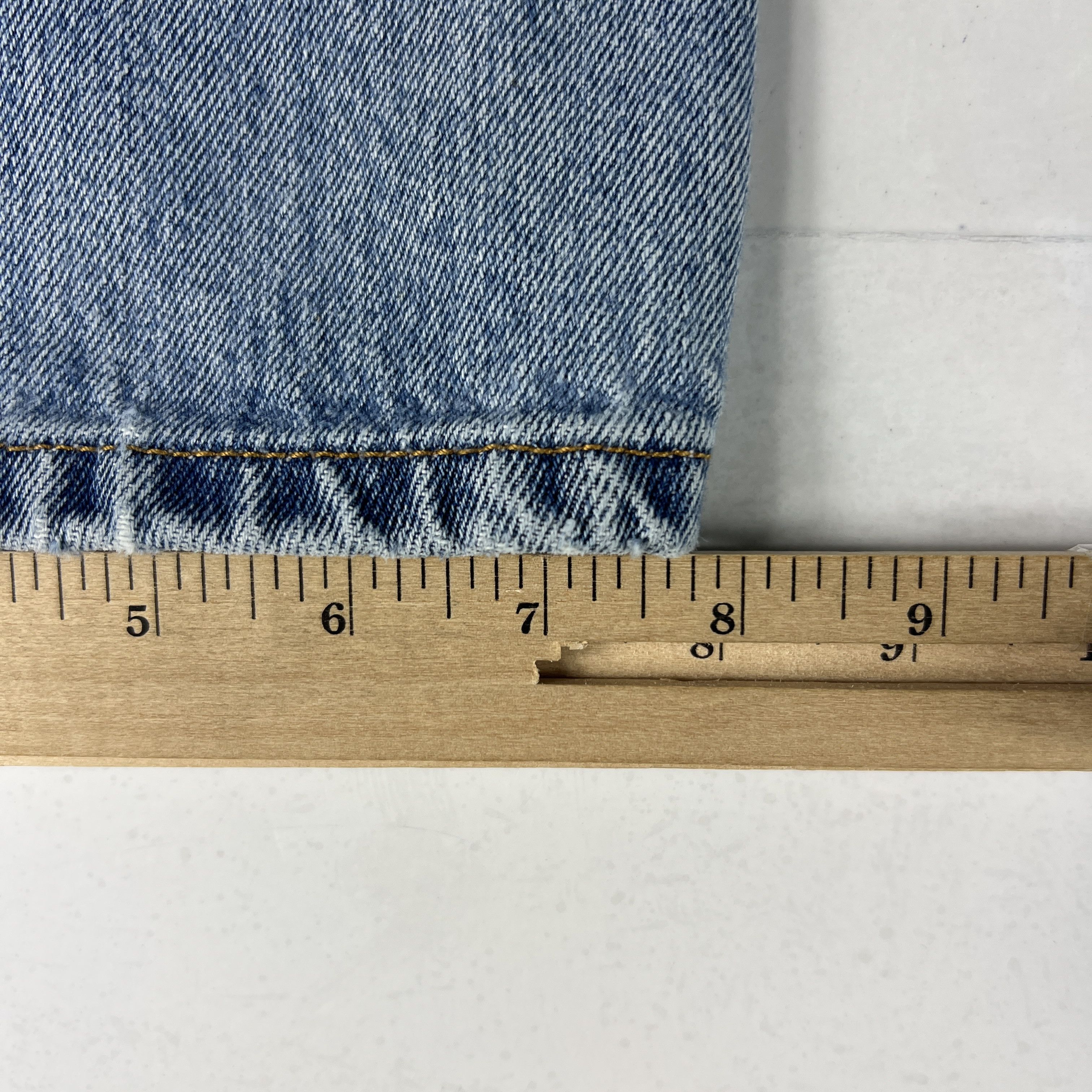 Levi's × Vintage Y2K Levi's Jeans 501 XX Original Straight Blue Faded Denim Size US 34 / EU 50 - 19 Thumbnail