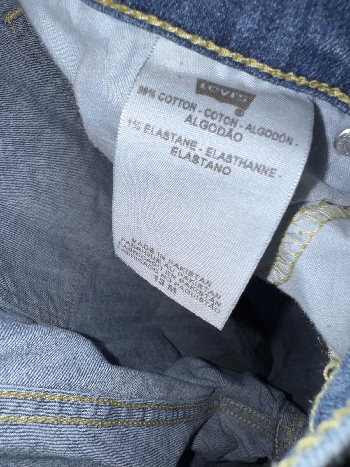 Levi's Levi's Women's 13M 528 Curvy Cut Medium Wash Jeans Size 24" / US 00 / IT 34 - 4 Thumbnail