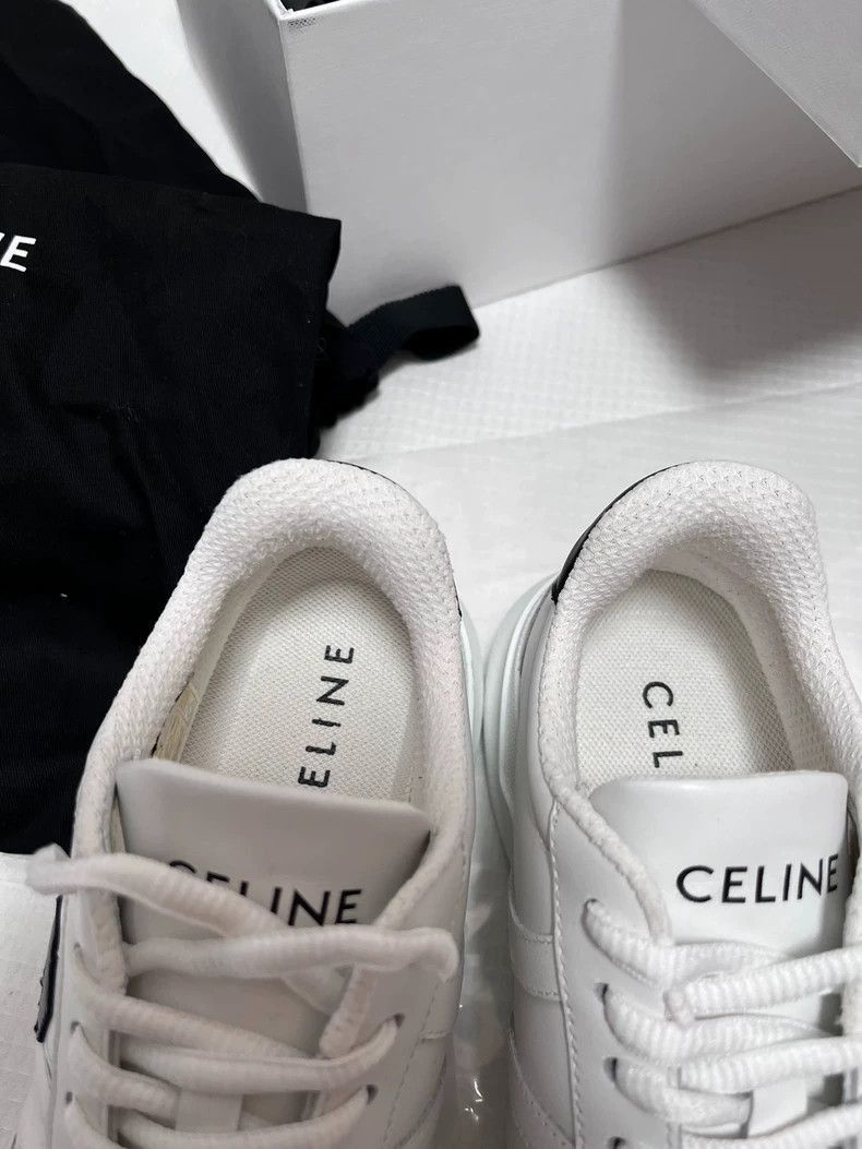 Celine Celine White Sneakers in Good Condition Size US 6 / EU 39 - 8 Thumbnail