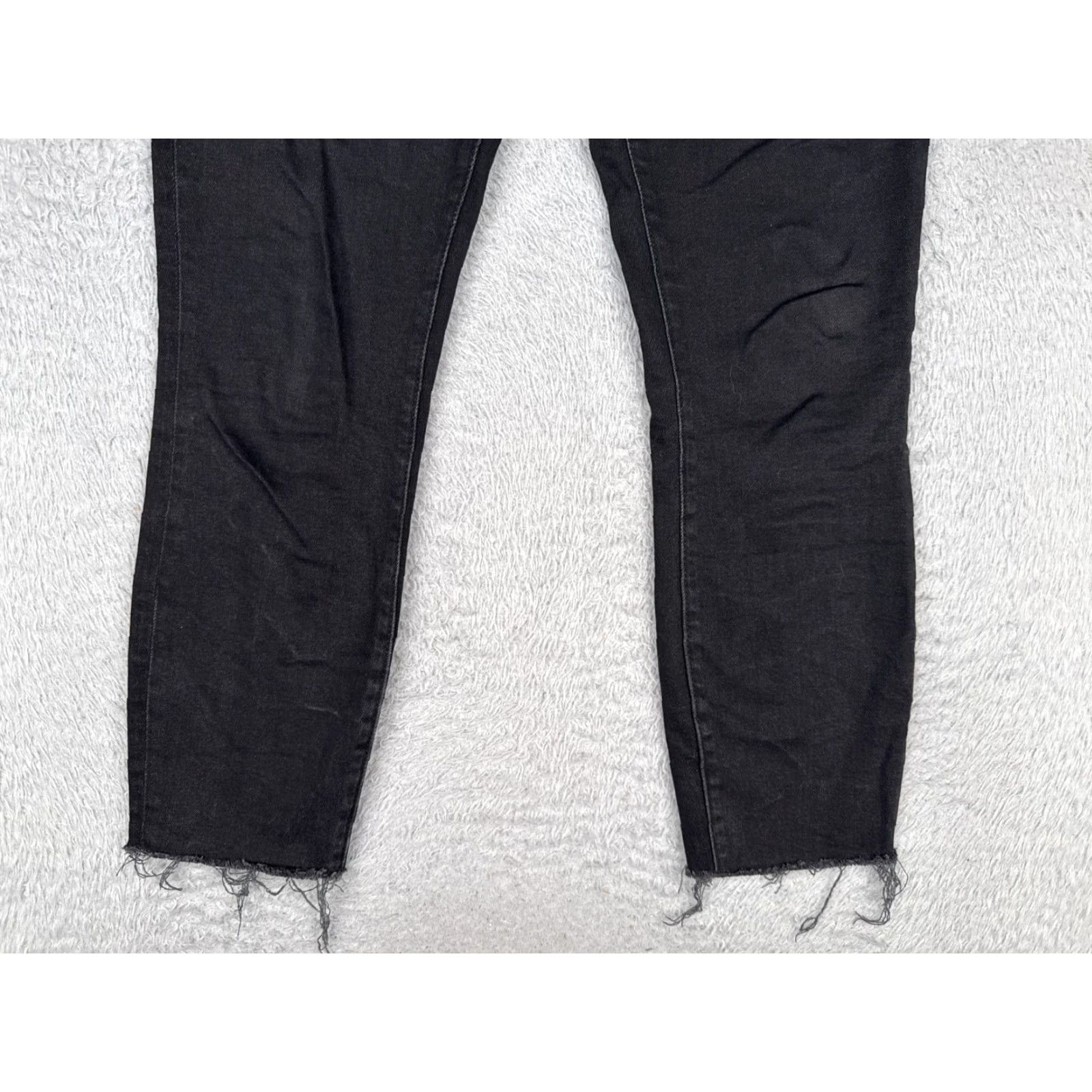 Abercrombie & Fitch Abercrombie & Fitch Jeans Women 4 Black Denim Ultra High Rise Super Skinny Ankle Womens Size 27" / US 4 / IT 40 - 2 Thumbnail