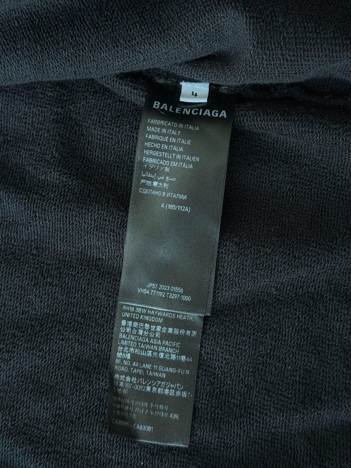 Balenciaga Balenciaga faux two-piece knit sweatshirt Size US XL / EU 56 / 4 - 7 Thumbnail