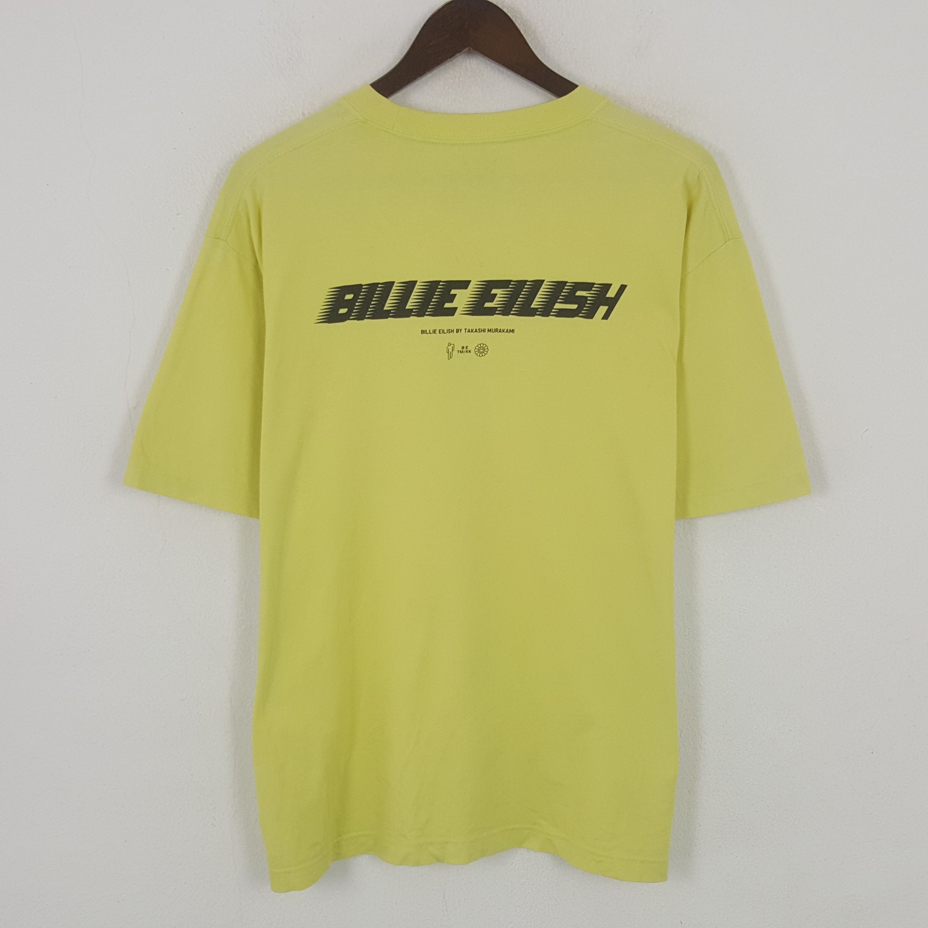 Billie Eilish × Takashi Murakami Vintage Billie Eilish x UNIQLO Japan Tshirt Size US L / EU 52-54 / 3 - 3 Thumbnail