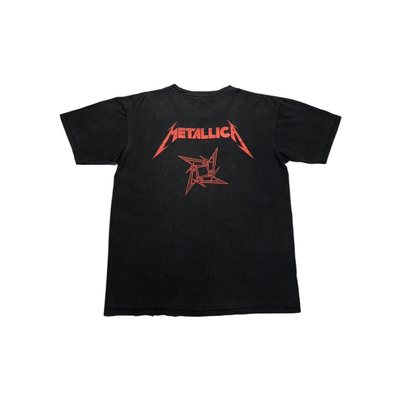 Band Tees × Metallica × Vintage Black Vintage Metallica Kill Em All T-Shirt Size US XL / EU 56 / 4 - 2 Thumbnail