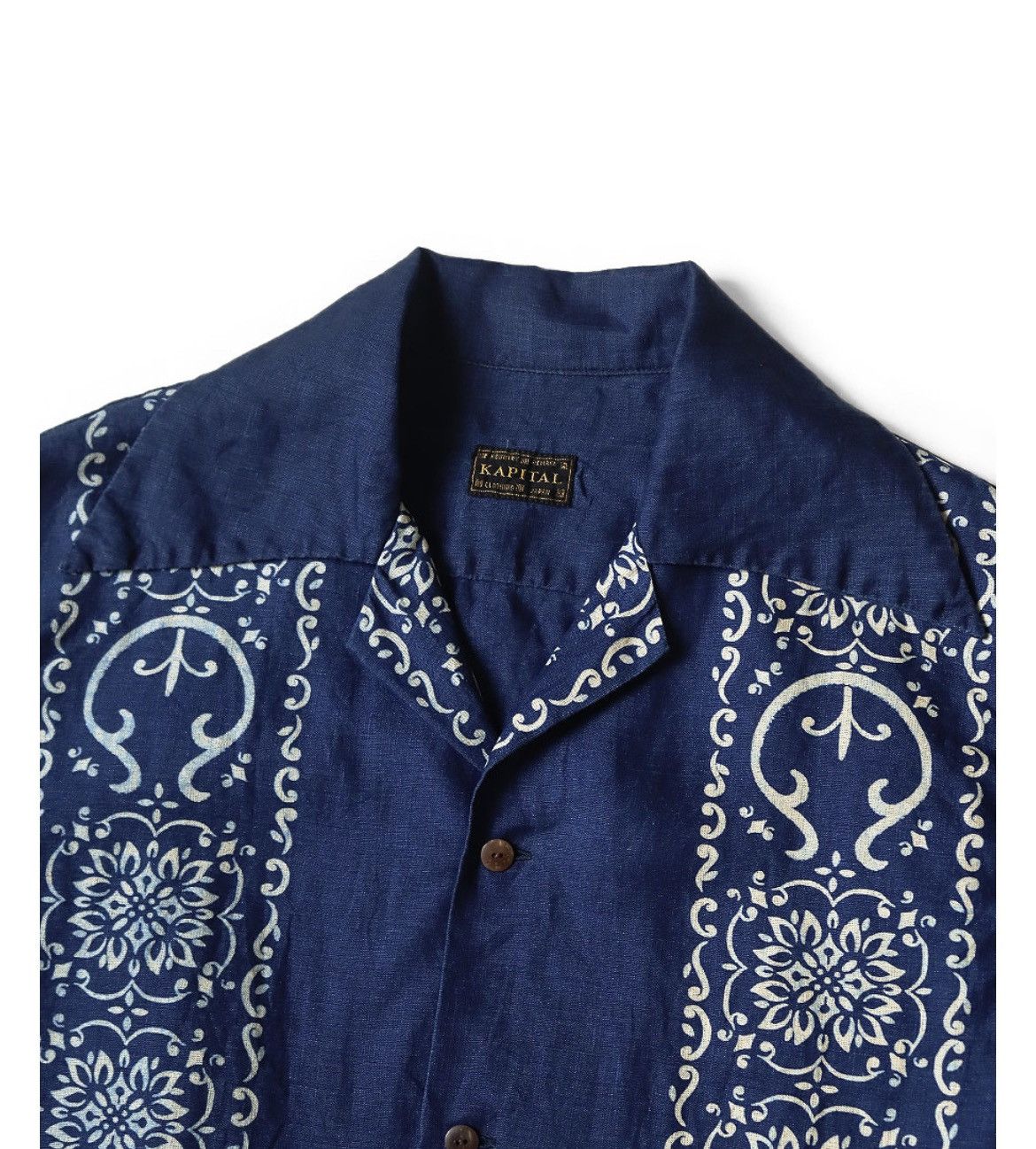 Kapital kapital habananaja langur collar cuban shirt Size US L / EU 52-54 / 3 - 3 Thumbnail