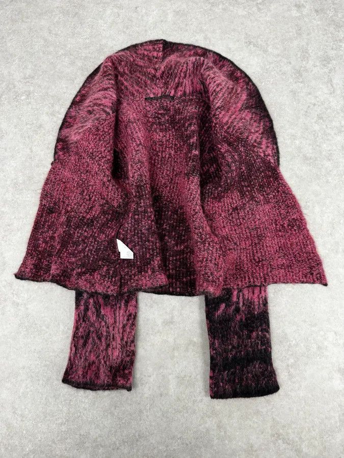 Roberto Cavalli 2000s Roberto Cavalli Pink & Purple Abstract Cardigan Size M / US 6-8 / IT 42-44 - 8 Thumbnail