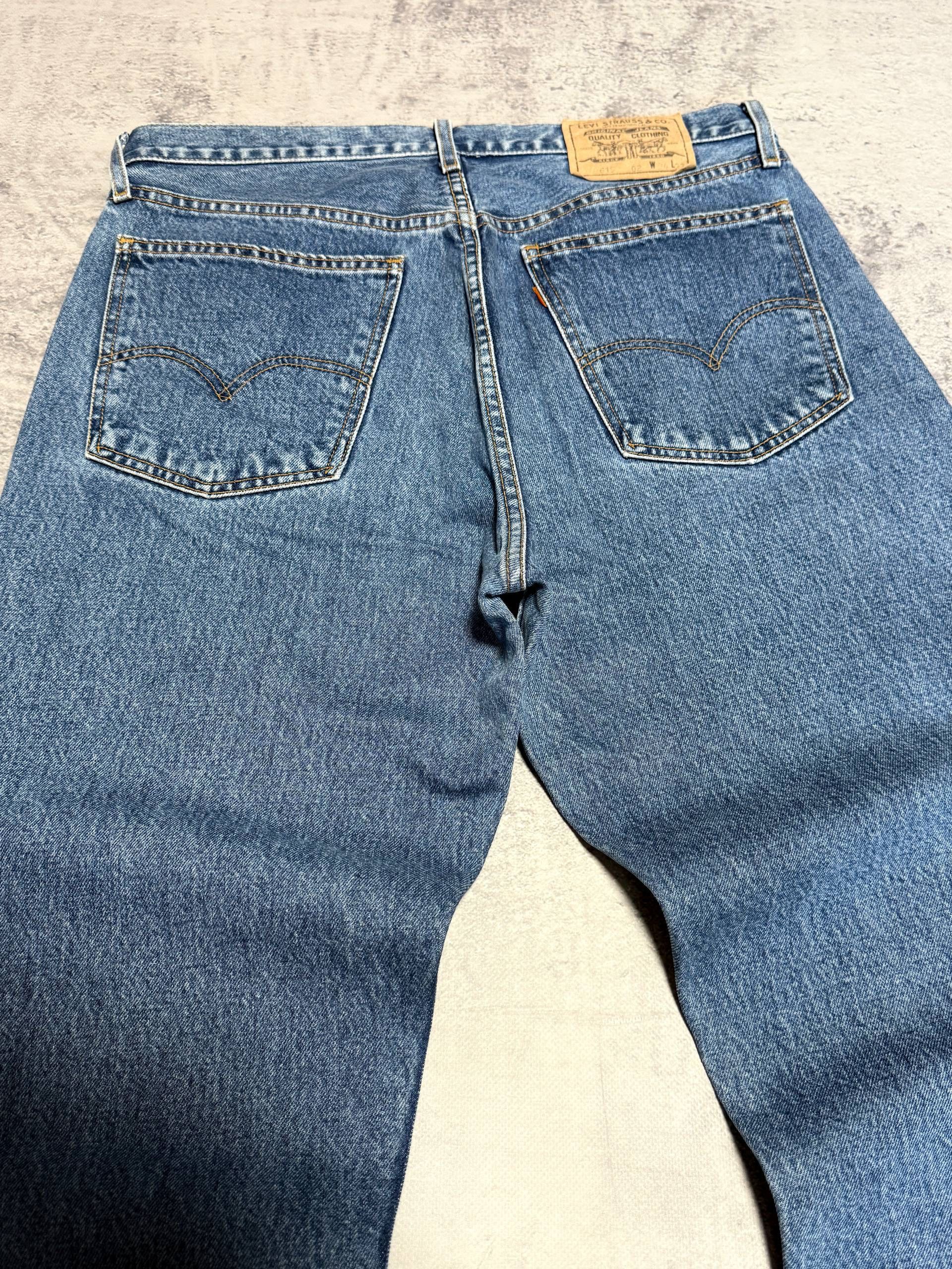Levi's Vintage 90s 615 02 Levis Orange Tab Jeans 34x32 Size US 34 / EU 50 - 9 Thumbnail