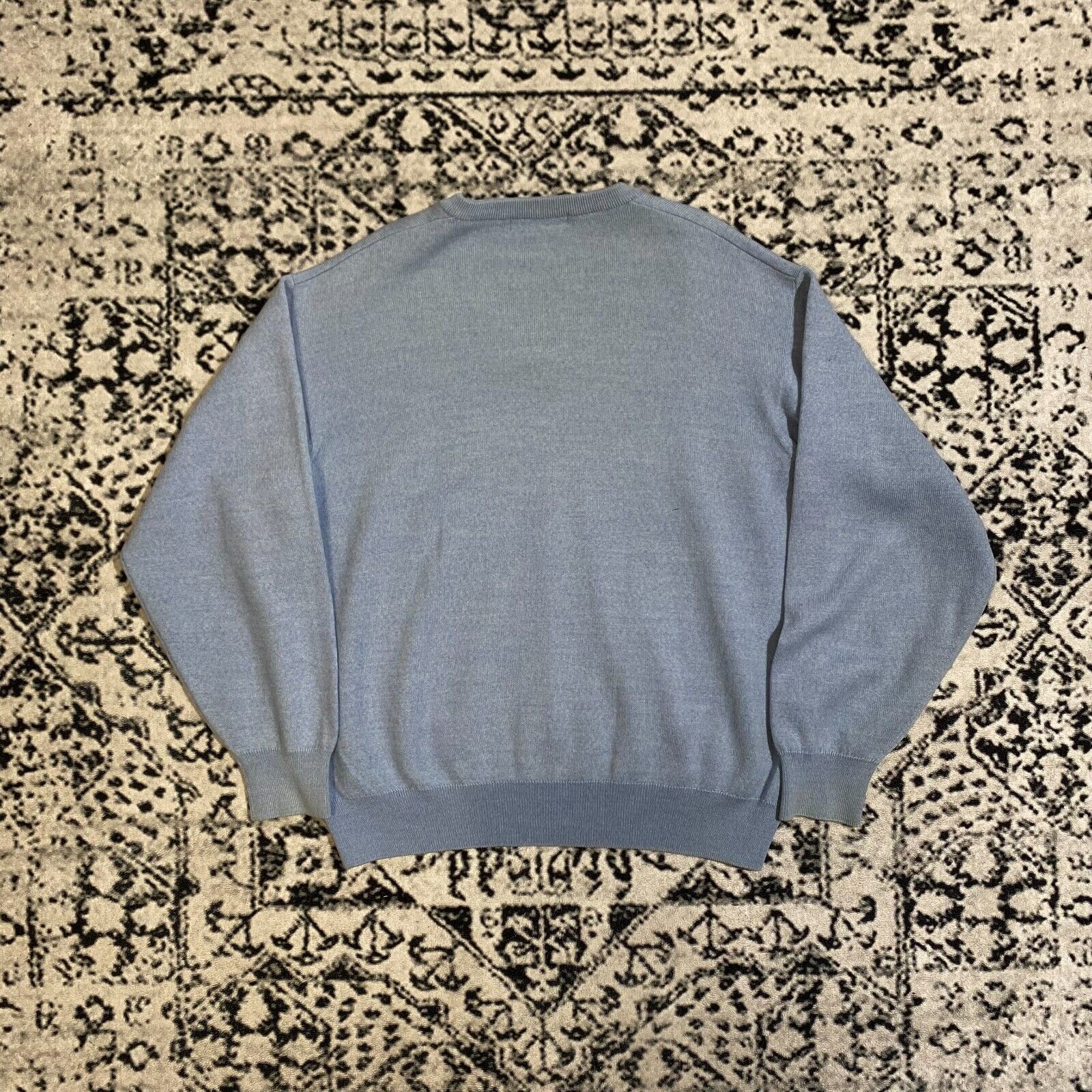 Burberry Vintage Burberry Baby Blue Wool Sweater Size S London 90s Size US S / EU 44-46 / 1 - 10 Thumbnail