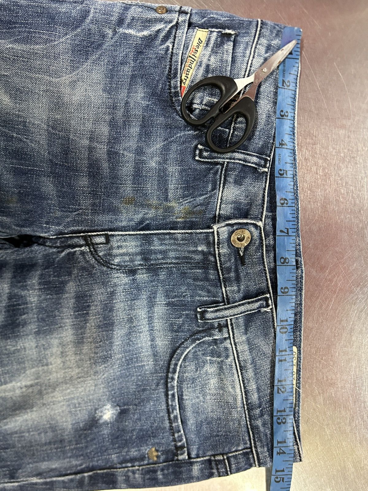 Adidas × Diesel Diesel X Adidas Super Faded Rusty Jeans Size US 29 - 21 Thumbnail