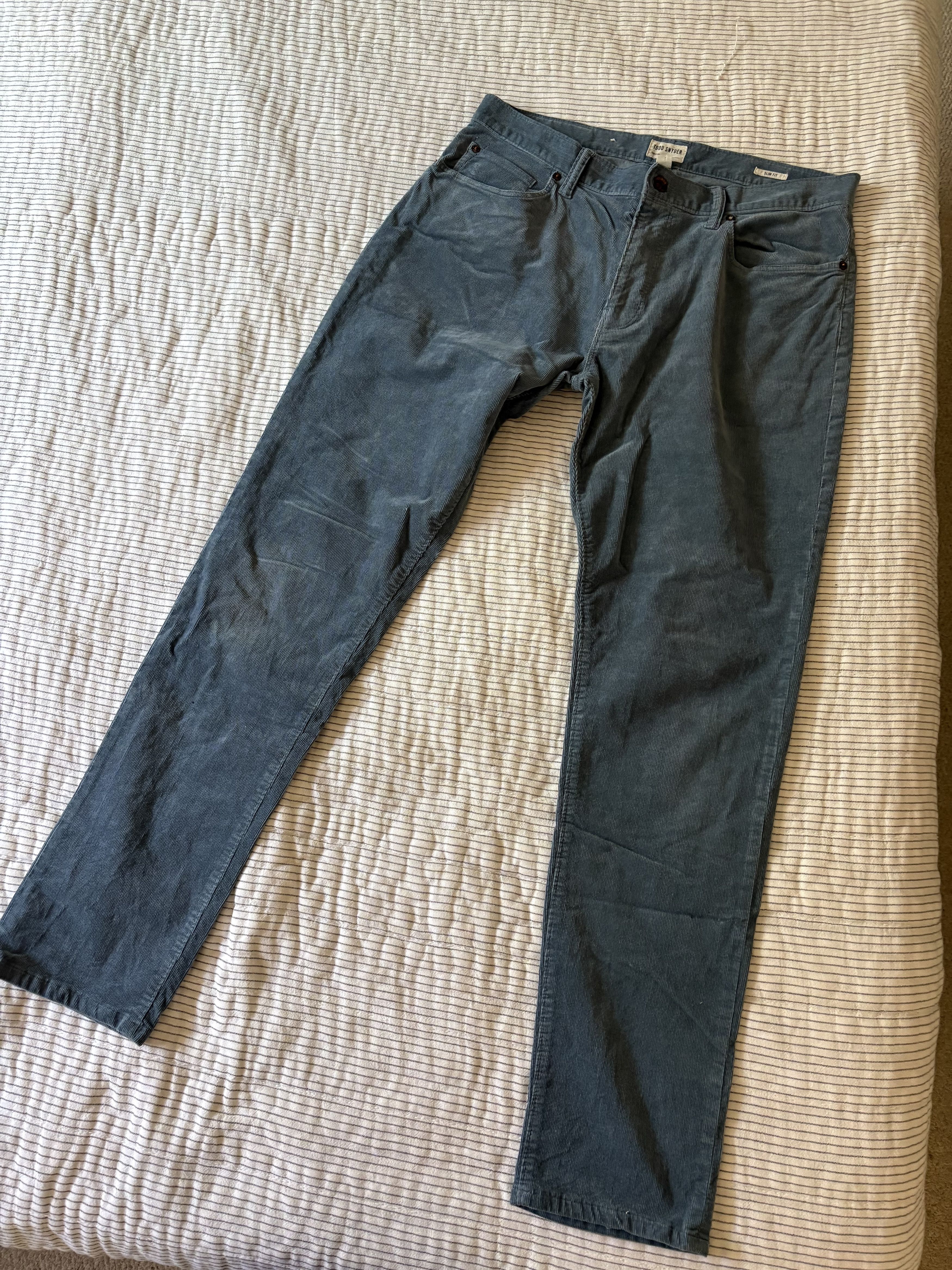 Todd Snyder Todd Snyder slim fit chords pants 32x32 Size US 32 / EU 48 - 3 Thumbnail