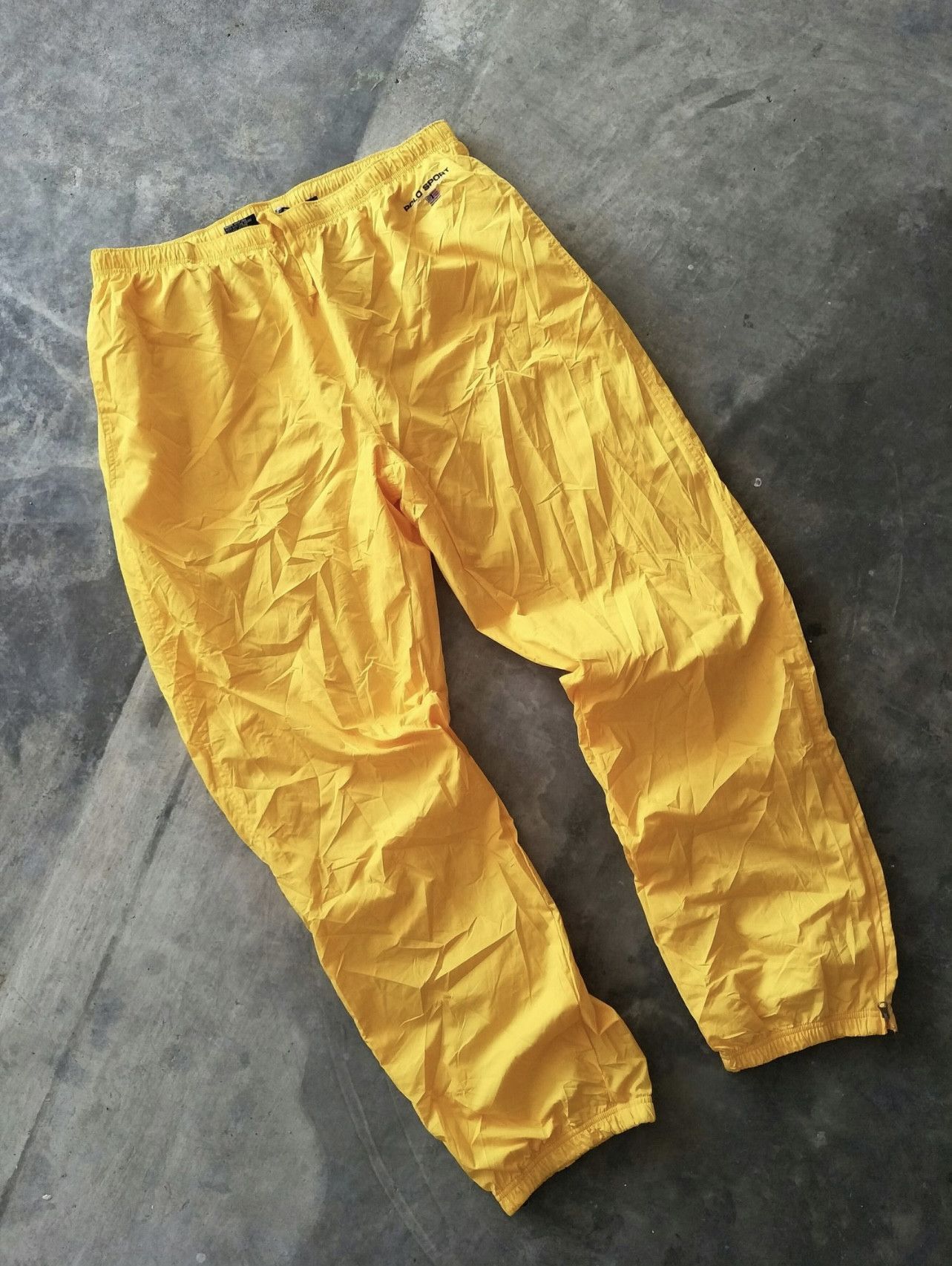 Polo Ralph Lauren Yellow Colour Polo Ralph Lauren Nylon Pant Size US 35 - 4 Thumbnail